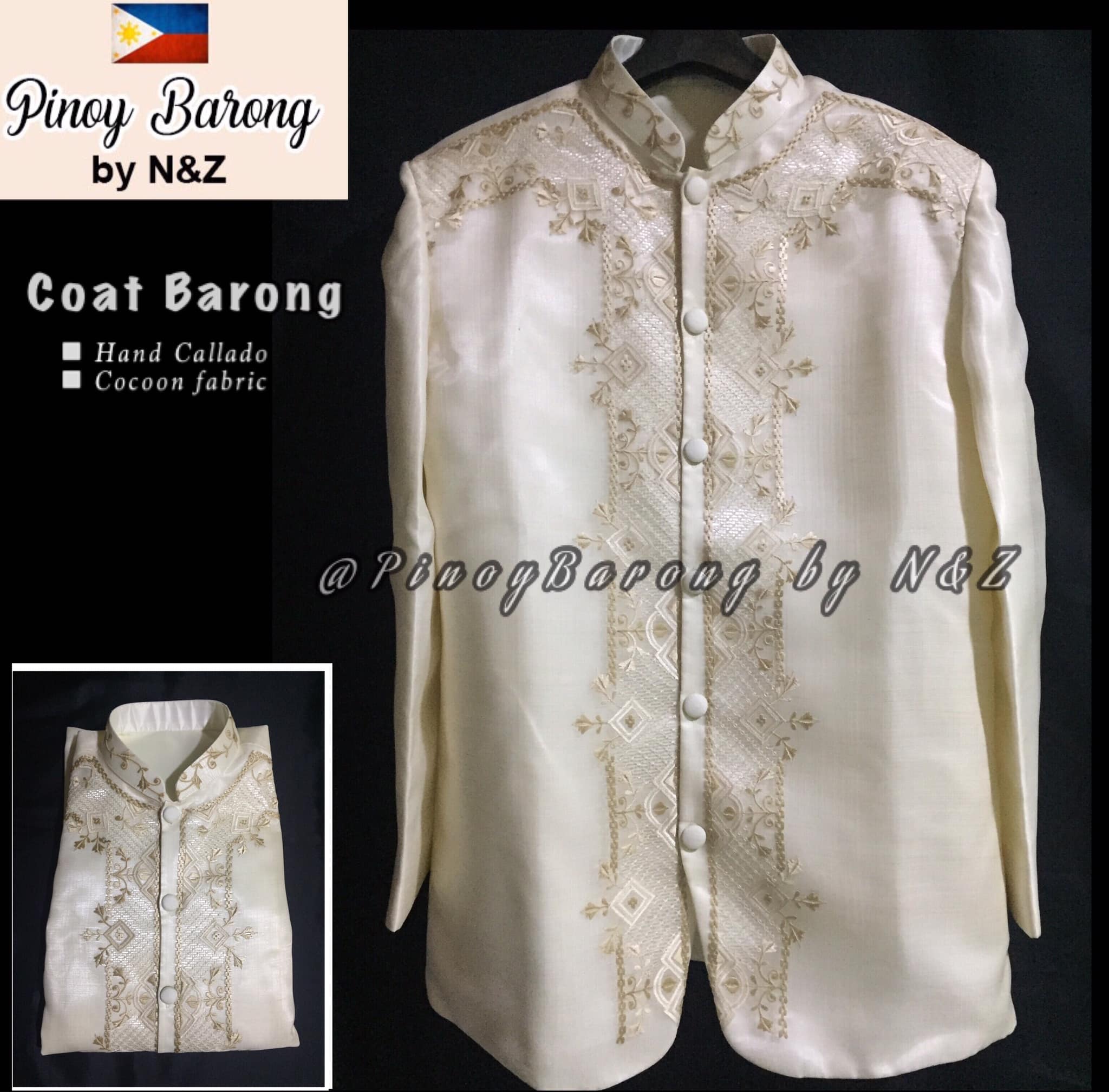 Made To Order 🔸Coat Barong... - Pinoy Barong Embroidery