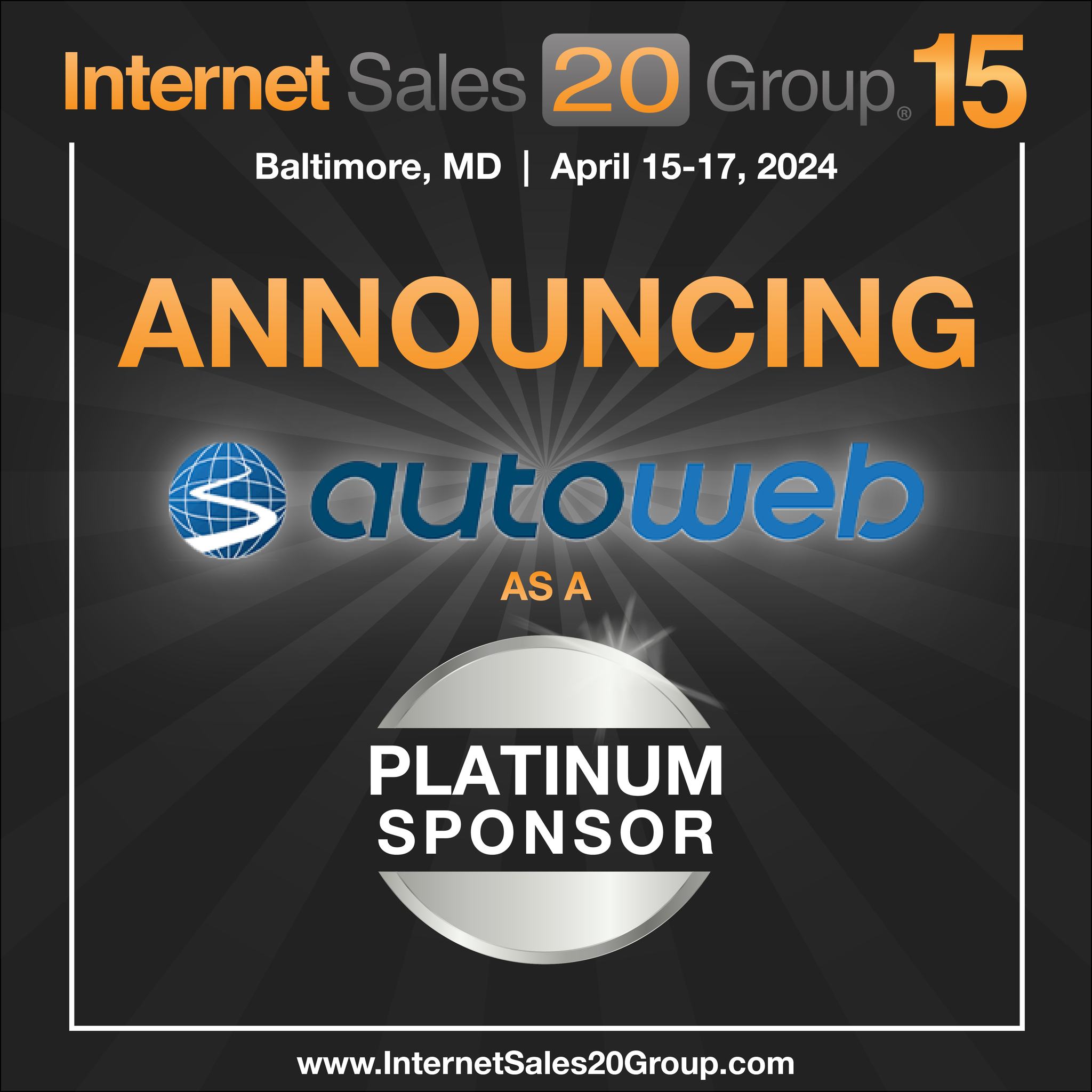 🌐autoweb is joining us as #IS20G's... - Help Because You Can