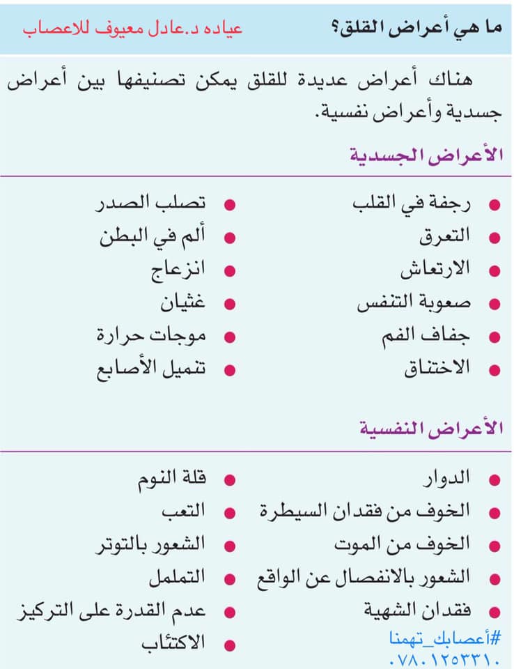 عيادة الدكتور عادل معيوف الجابري اختصاص طب جملة عصبية المنشورات فيسبوك