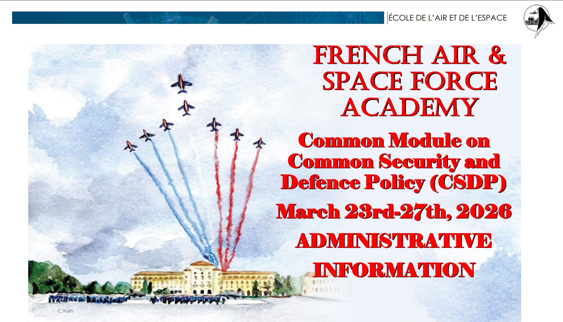 Military - 📣 EMILYO Opportunity – Common Module on Common Security and ...