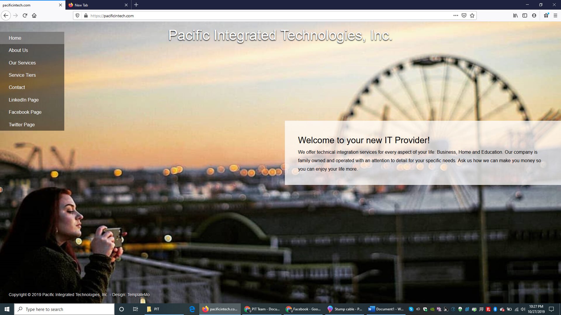 Pacific Integrated Technologies, Inc.