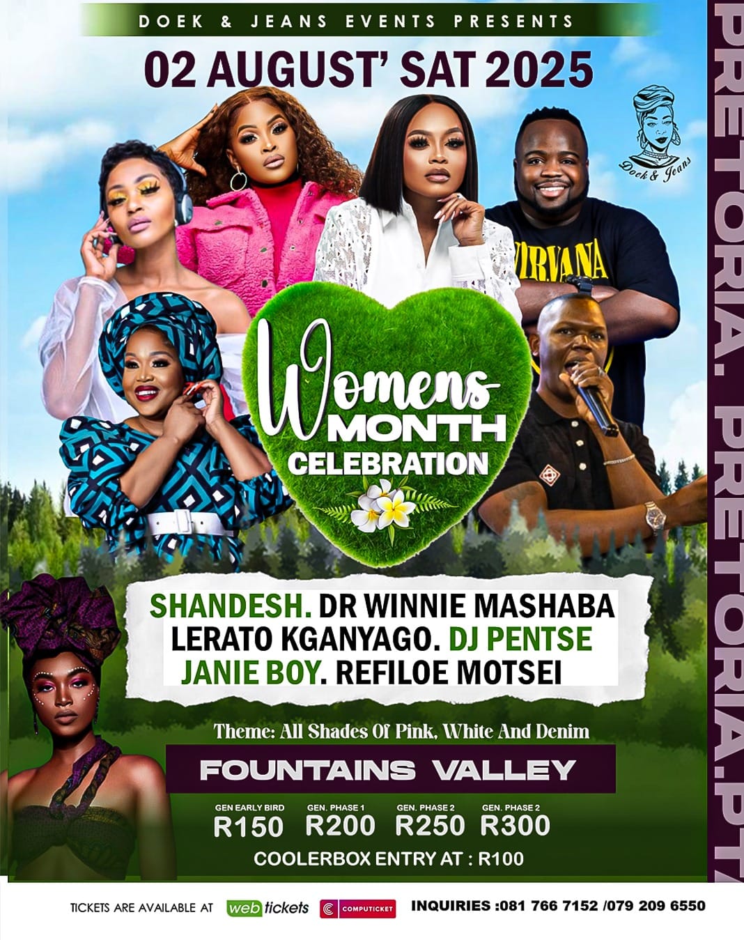 Pretoria Women's Month Celebration... - Doek and Jeans Events | Facebook