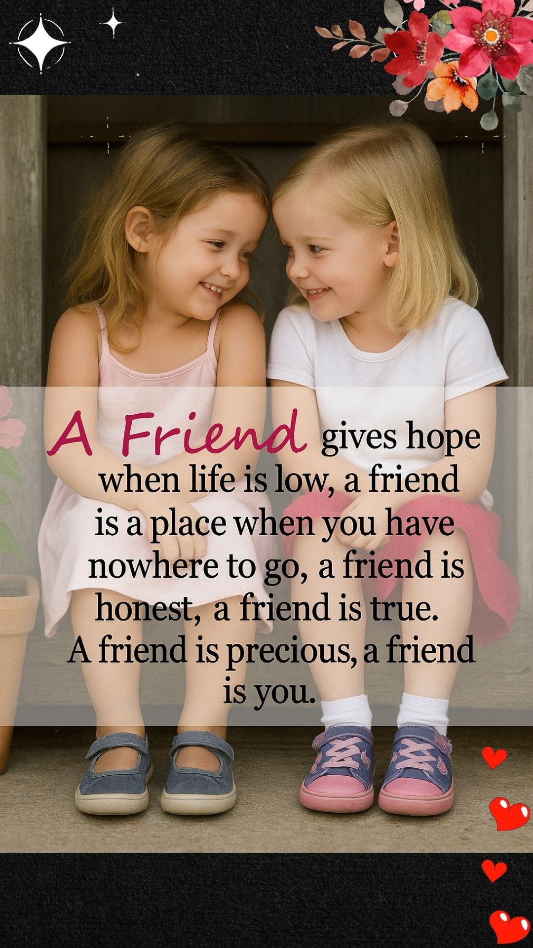Friendship ️ | #BestFriend #Besties #ForeverFriends #TrueFriendship ...