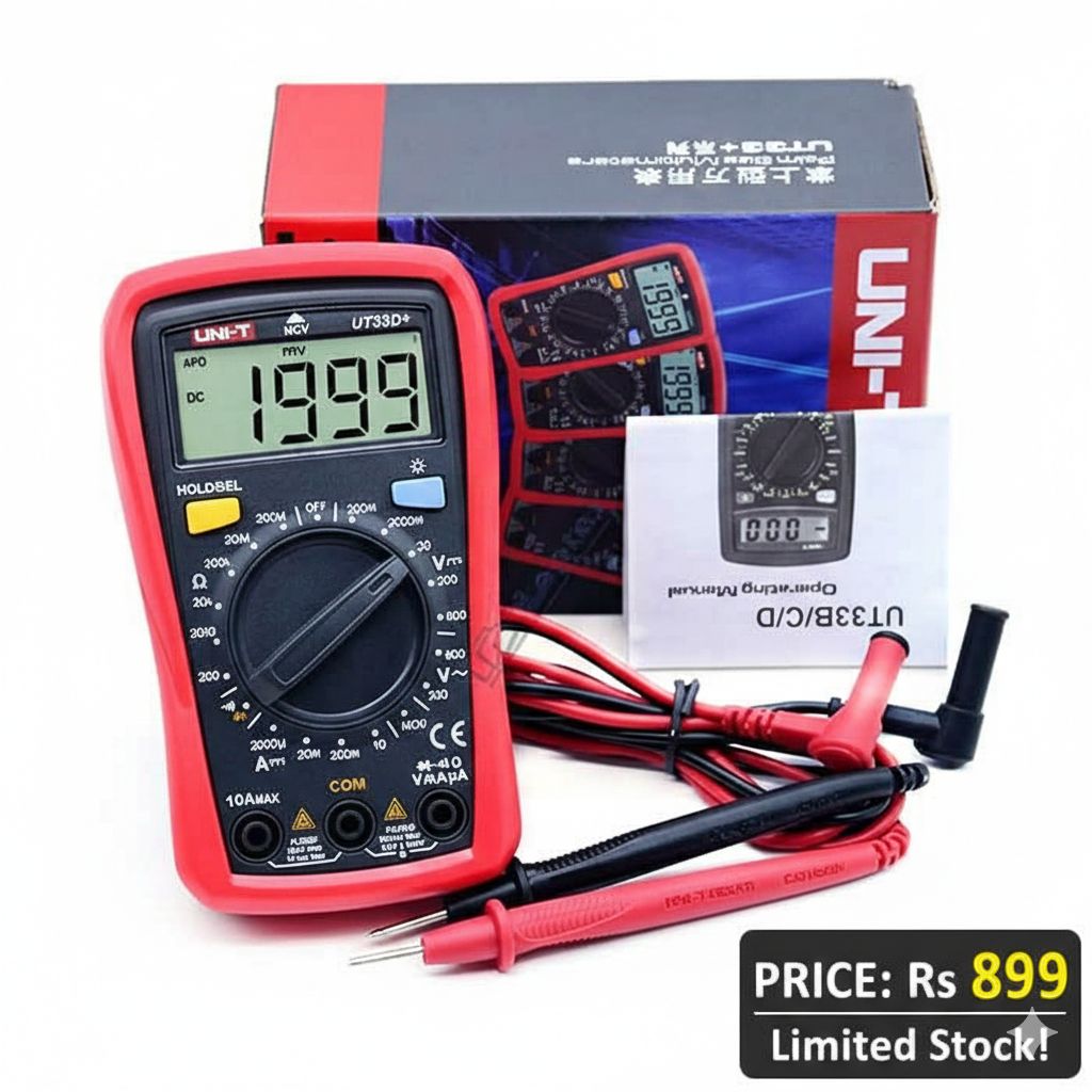 Fire-fighting - Get the UNI-T UT33D+ Multimeter for only ₹899! Perfect ...