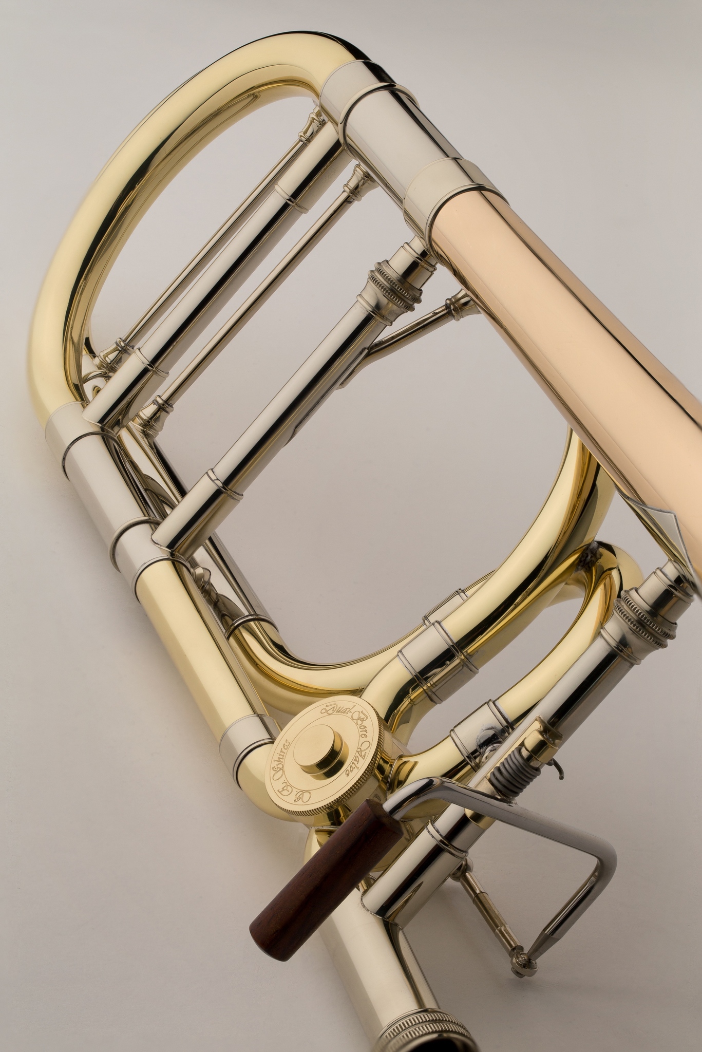 The S.E. Shires Chicago model trombone was designed with the famed 