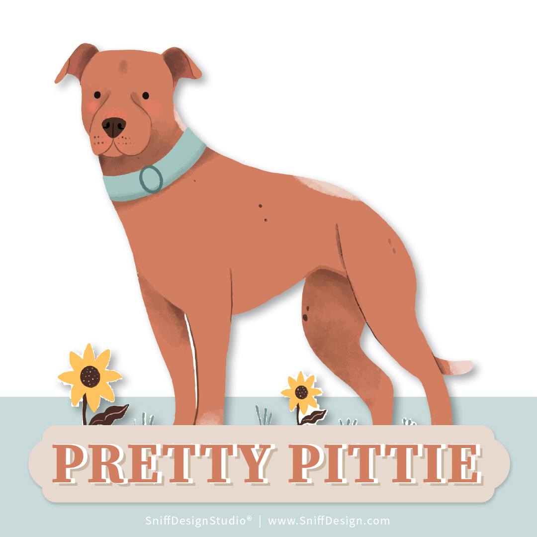 💕 🐕 Pretty Pittie Foster/Rescue Pet... - Sniff Design Studio | Facebook