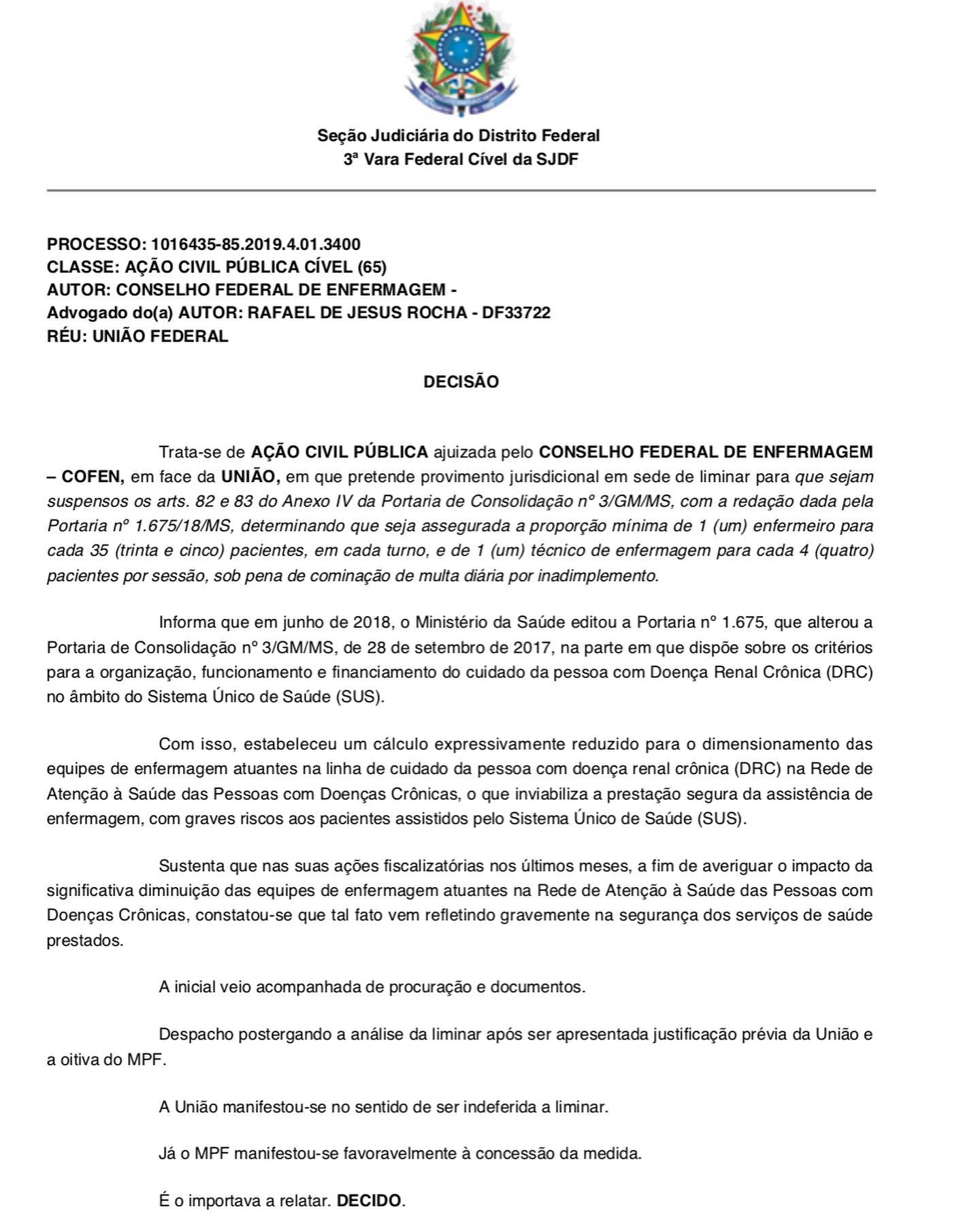 Justiça concede liminar que... - Professor Marcos Wesley | Facebook