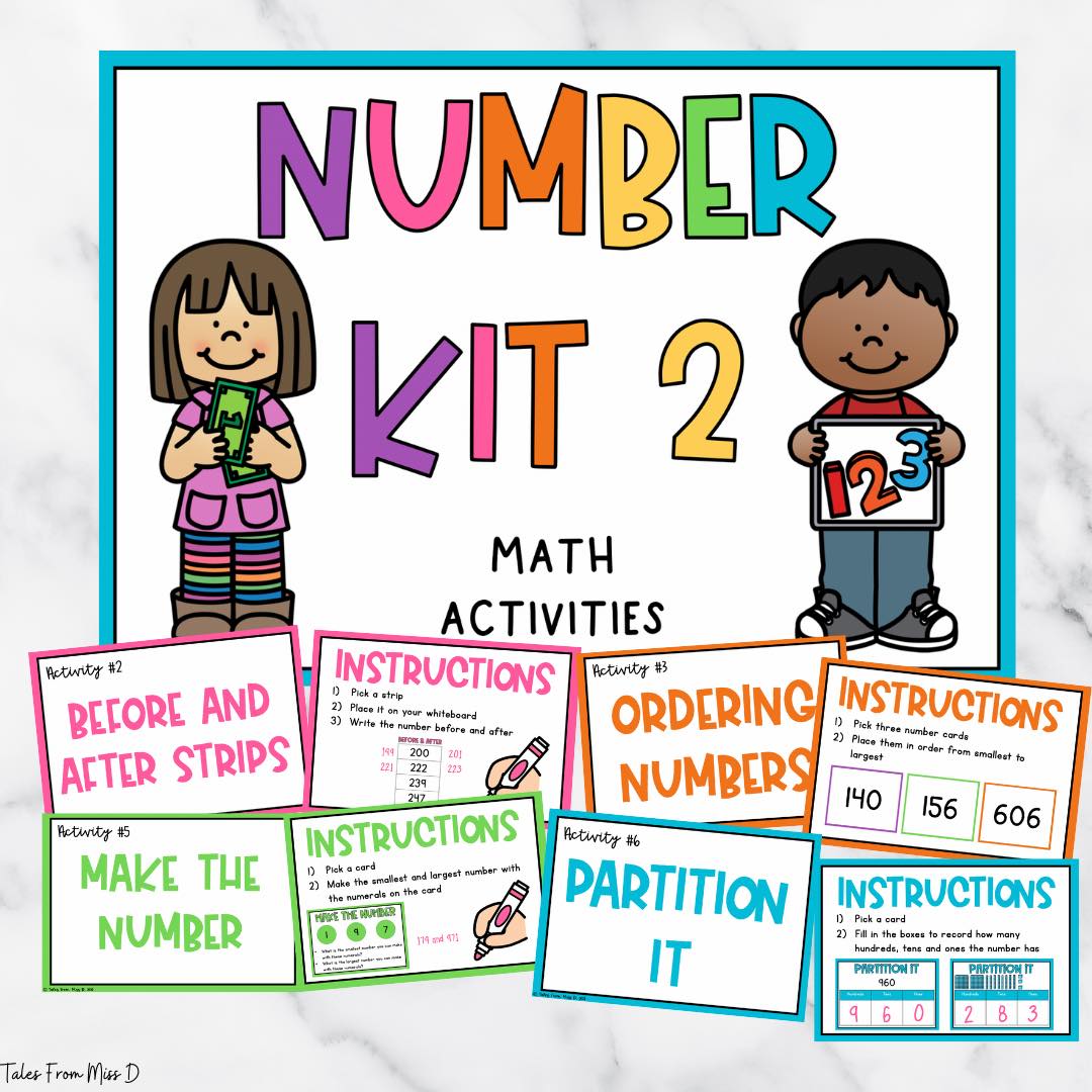 It's HERE! Number Kit 2 Created... - Tales From Miss D