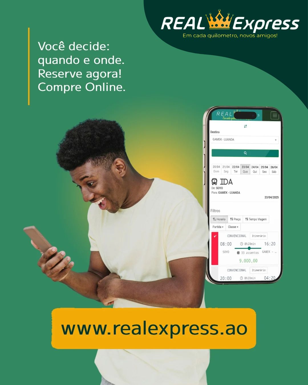 Real - 🖥️ Viajar ficou ainda mais fácil! Compre já o seu bilhete em 📲 ...