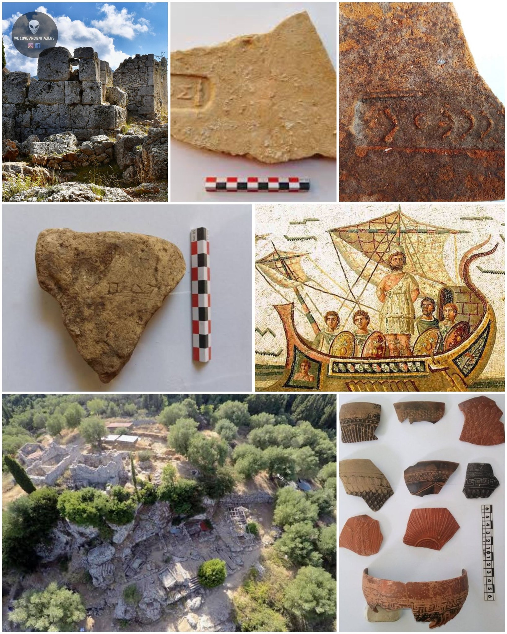 We - An excavation near Exogi on Ithaca, at the site known as Agios ...