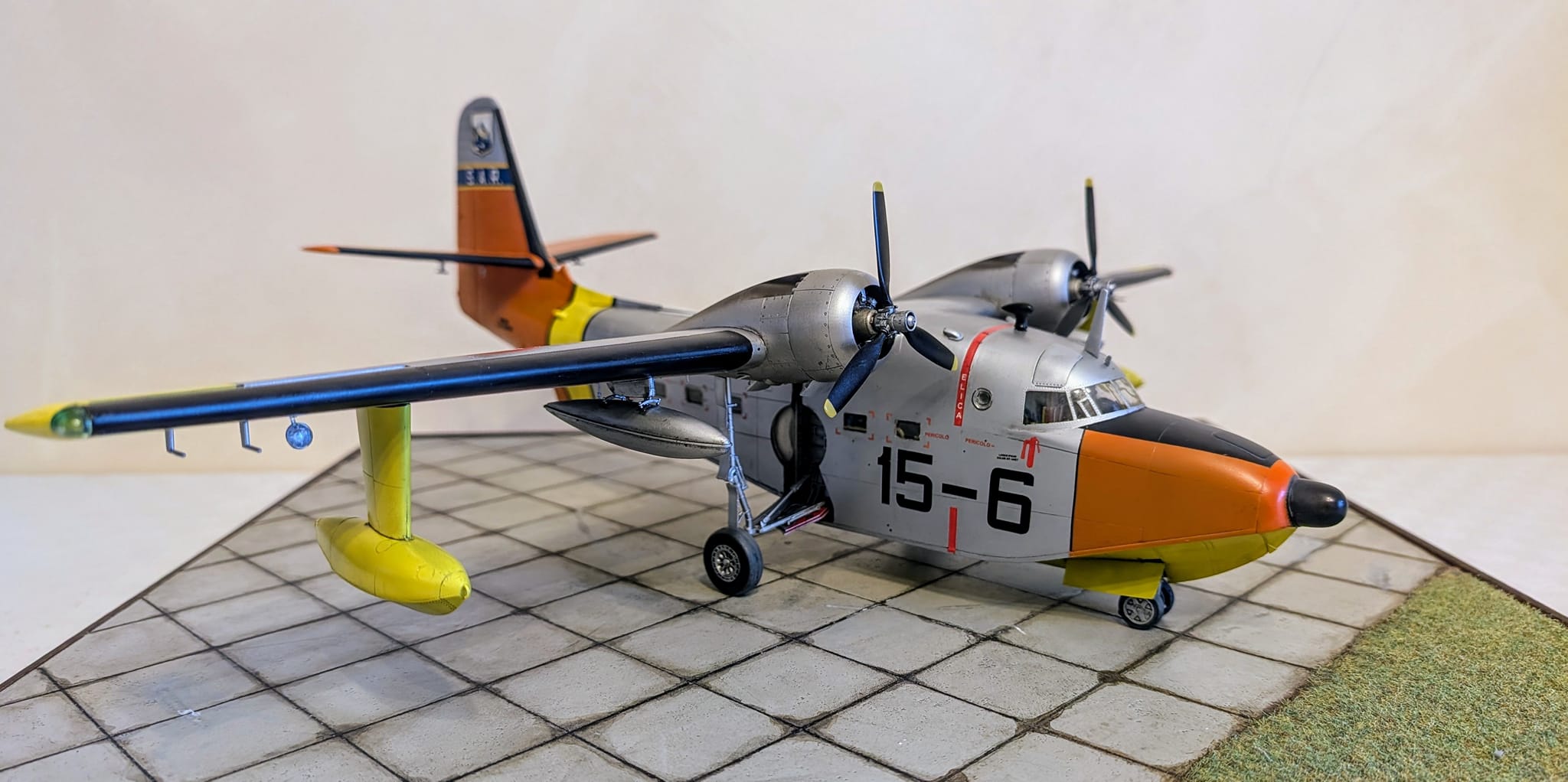 Grumman HU-16 A Albaoss in Italian Service (2,3 Decal Sheets) TAURO MODEL -48
