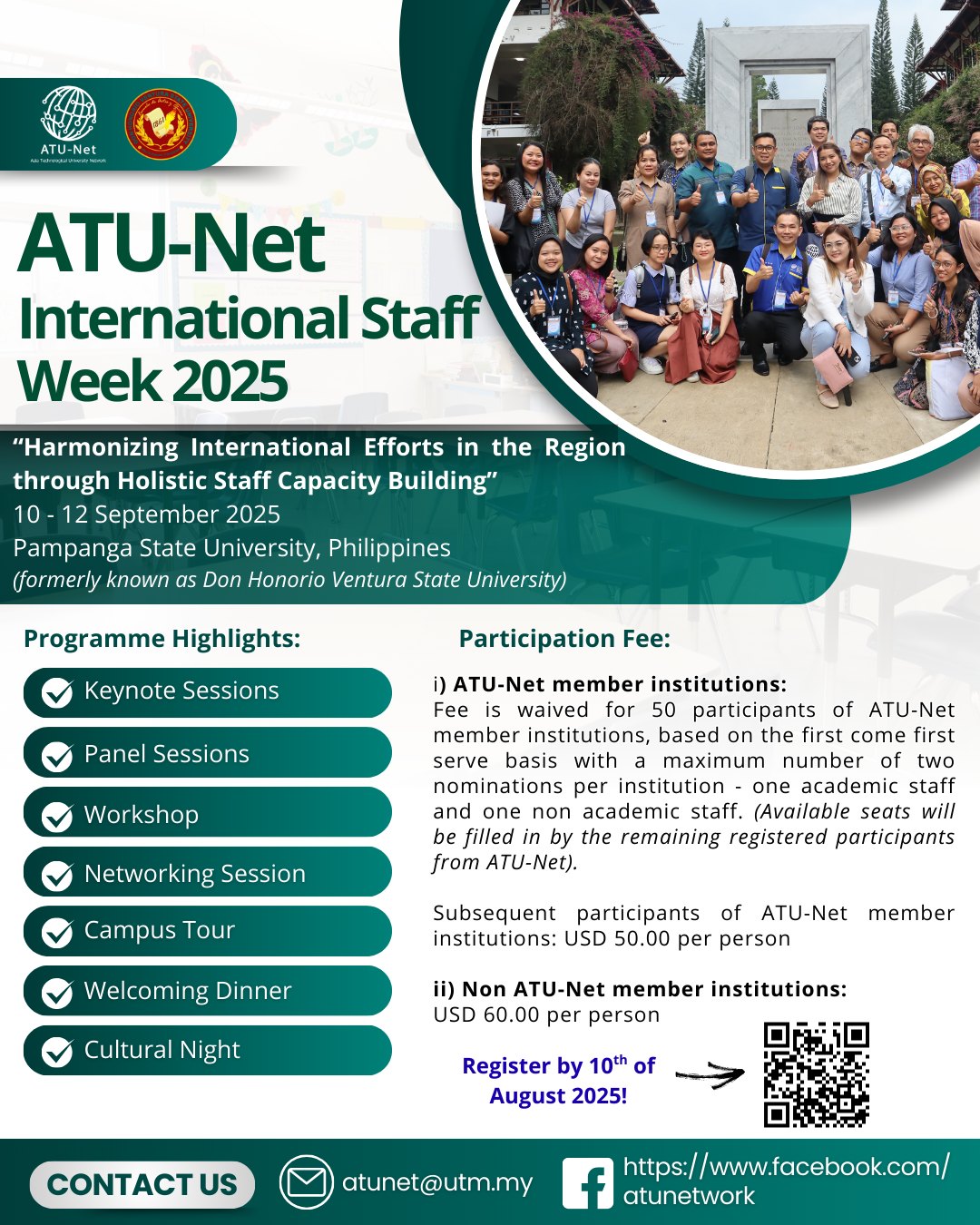 ATU-Net: - 𝐂𝐚𝐥𝐥 𝐟𝐨𝐫 𝐏𝐚𝐫𝐭𝐢𝐜𝐢𝐩𝐚𝐧𝐭𝐬: 𝐀𝐓𝐔-𝐍𝐞𝐭 𝐈𝐧𝐭𝐞𝐫𝐧𝐚𝐭𝐢𝐨𝐧𝐚𝐥 𝐒𝐭𝐚𝐟𝐟 𝐖𝐞𝐞𝐤 𝟐𝟎𝟐𝟓 ...