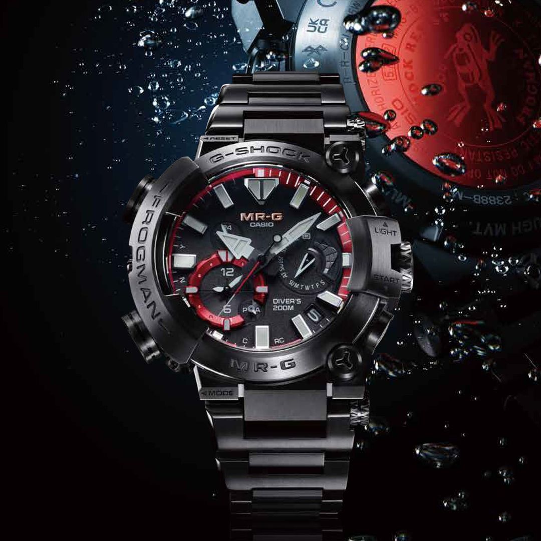 Info 🇯🇵The Final Frogman with titanium Backcase frogman GW-200Z
