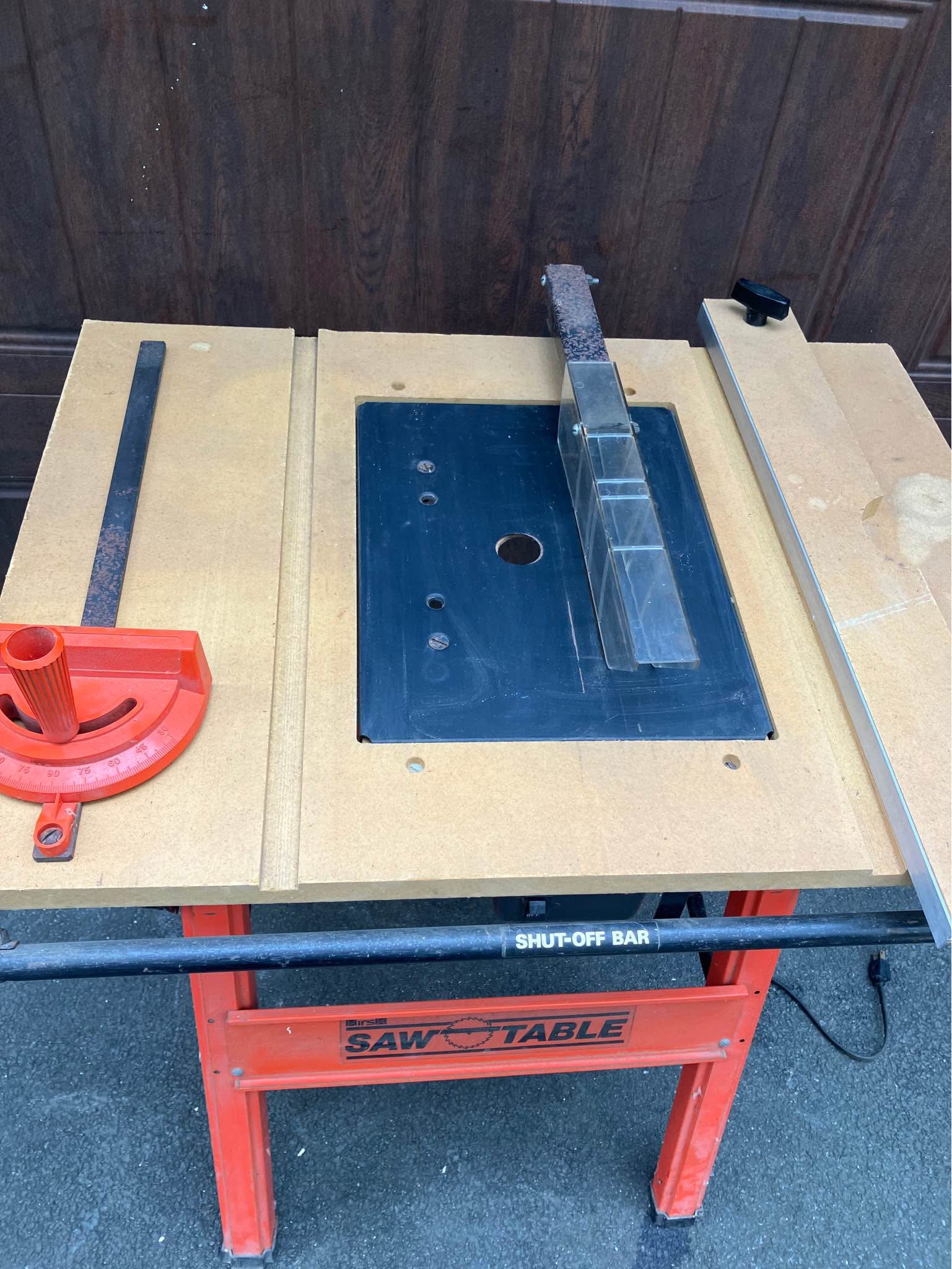 Hirsh Saw Table & Router Table Converts Circular Saw to Tablesaw - Saws ...