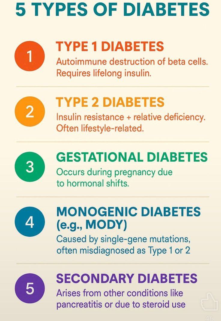 Human Anatomy Group | 🩺 5 Types of Diabetes You Should Know About 🩺 ...
