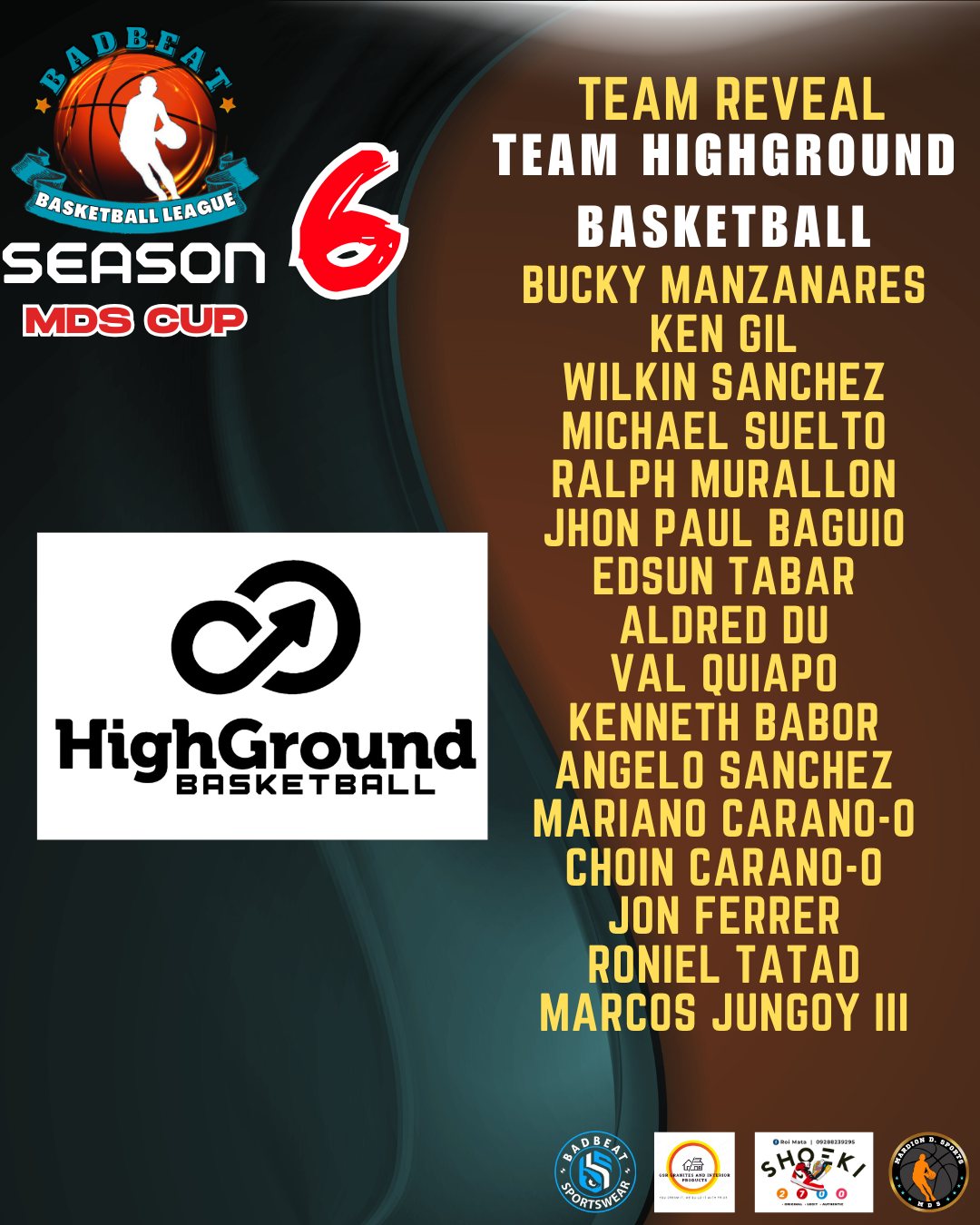 Badbeat - 🏀 TEAM REVEAL: HighGround Basketball 🔥 Get ready for an ...