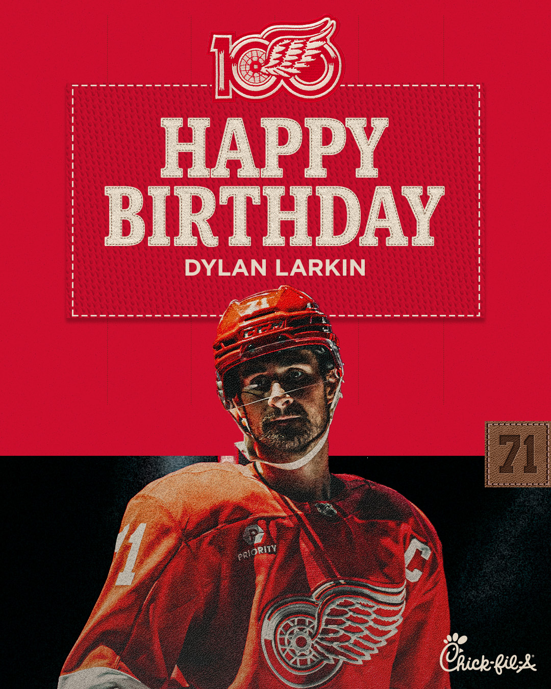Detroit - Help us wish our captain a happy birthday! 🥳 | Facebook