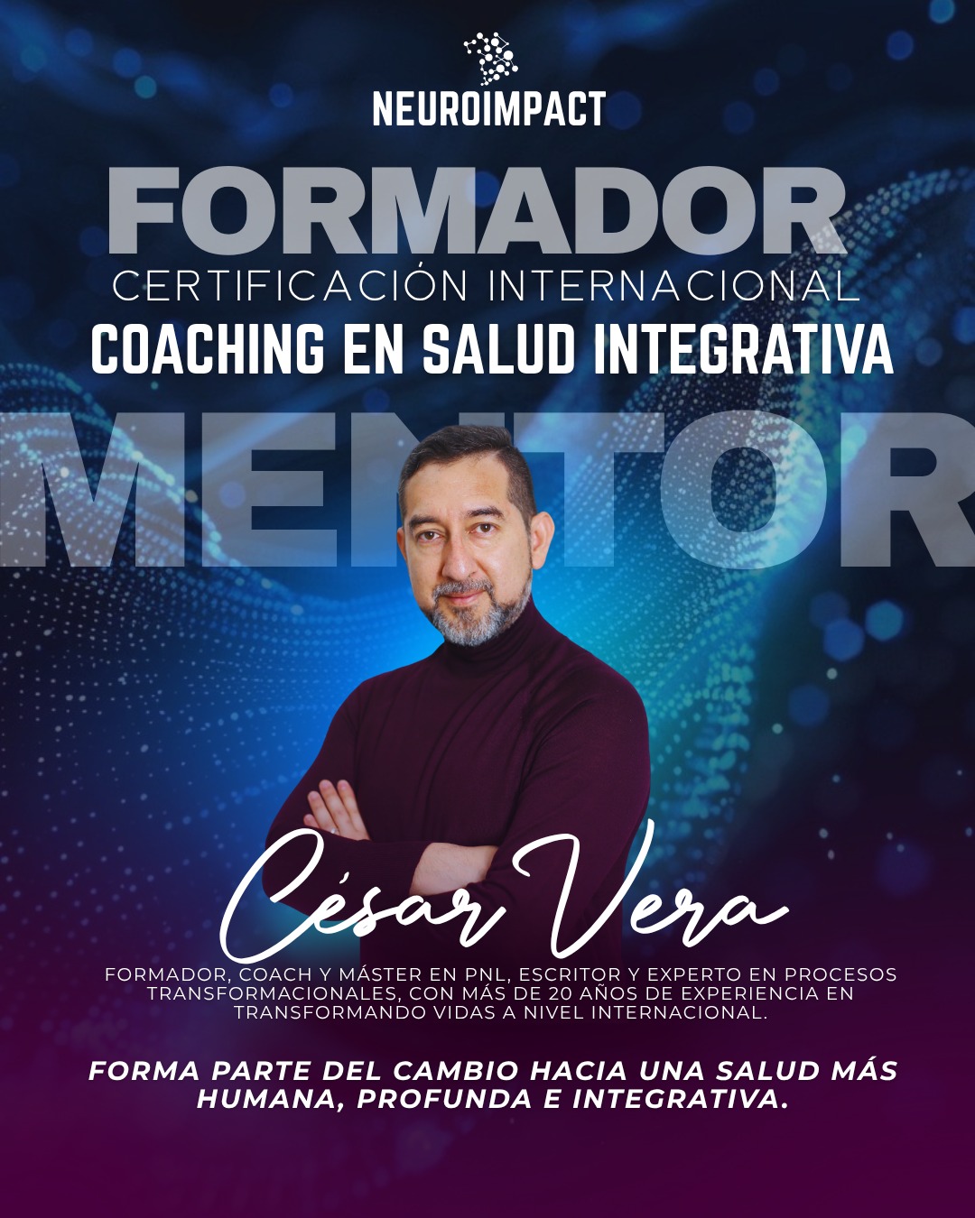 César - Coach, formador y Máster en PNL, César Vera es socio fundador ...