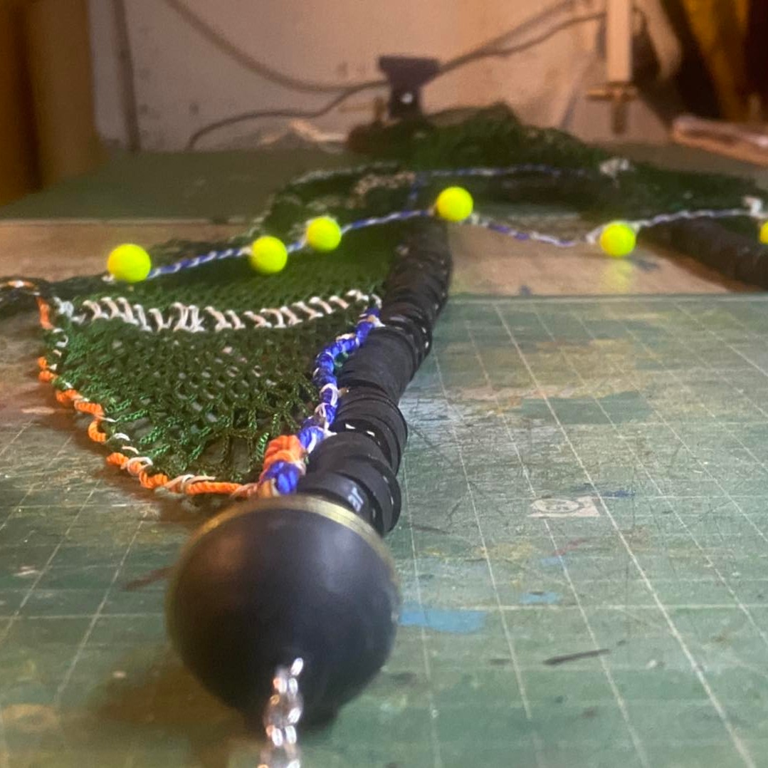 Just finished this scale prawn trawl... - Model Trawl Netloft | Facebook