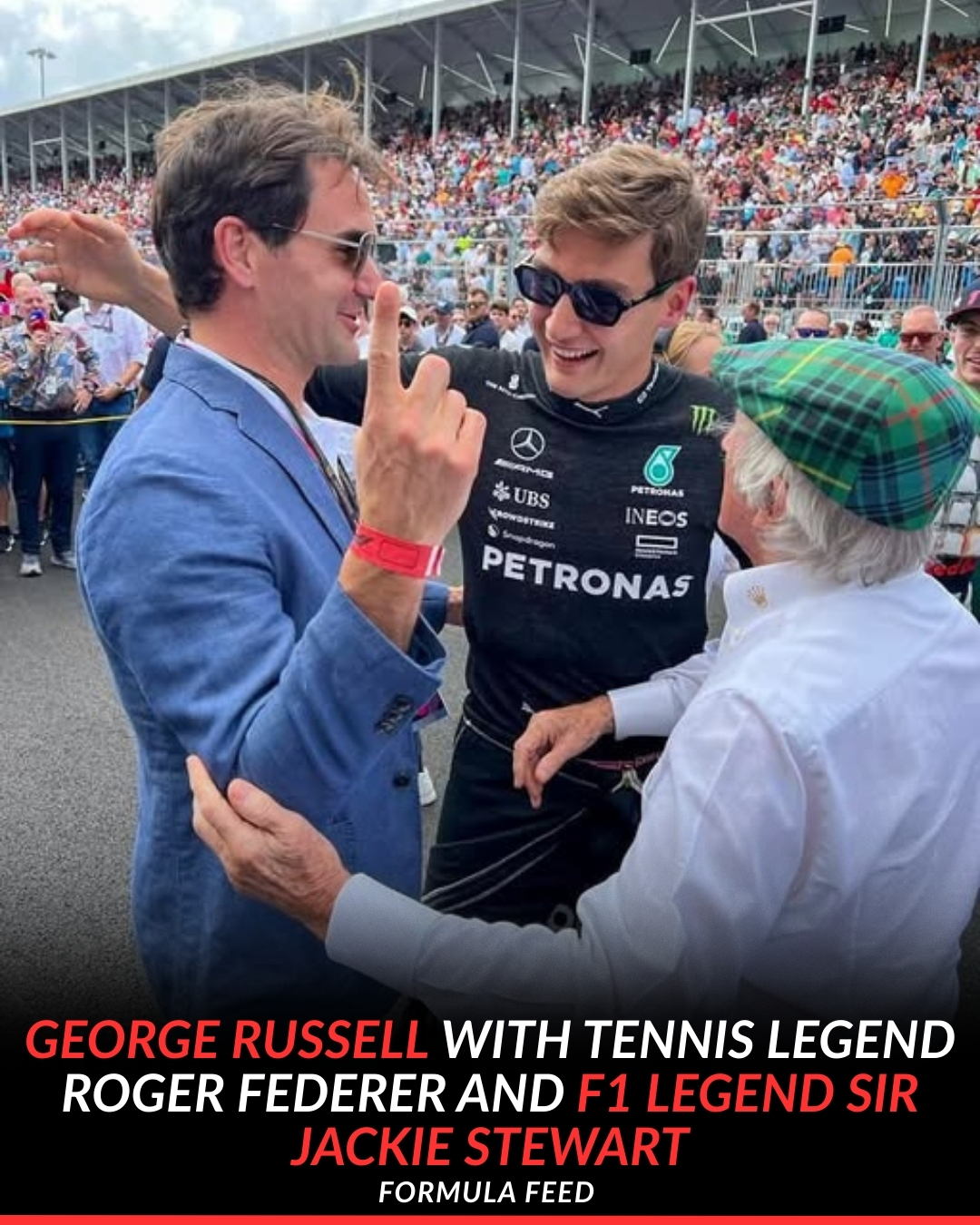 Formula - In a rare and memorable gathering, George Russell shared the ...