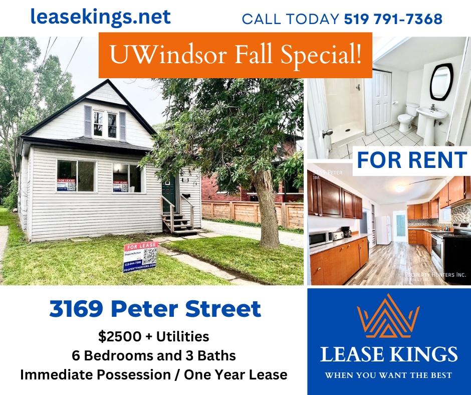 Student Housing Windsor | Don't Miss Out! Limited-Time Fall Pricing for ...