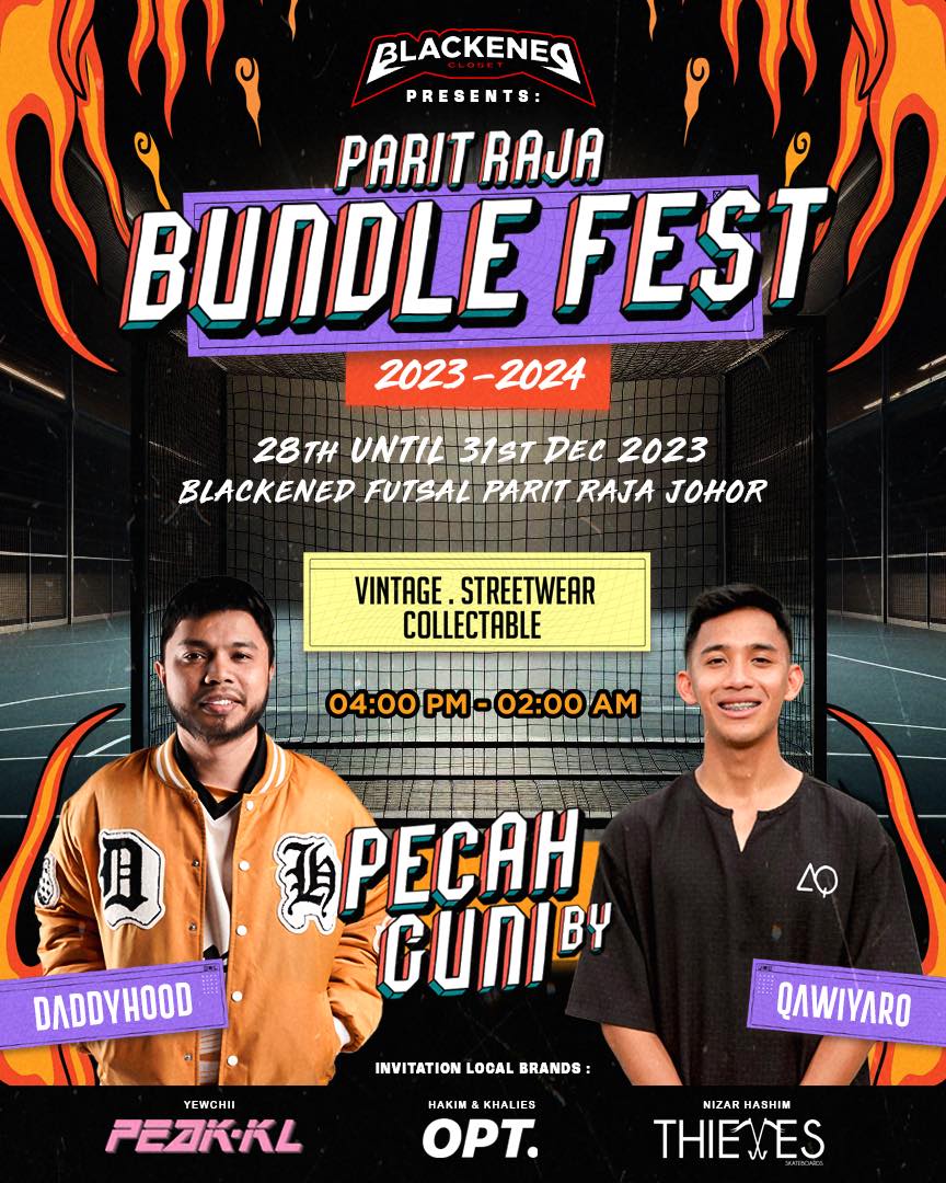 Parit Raja@pt king | Event pakaian bundle dan pecah guni pakaian ...