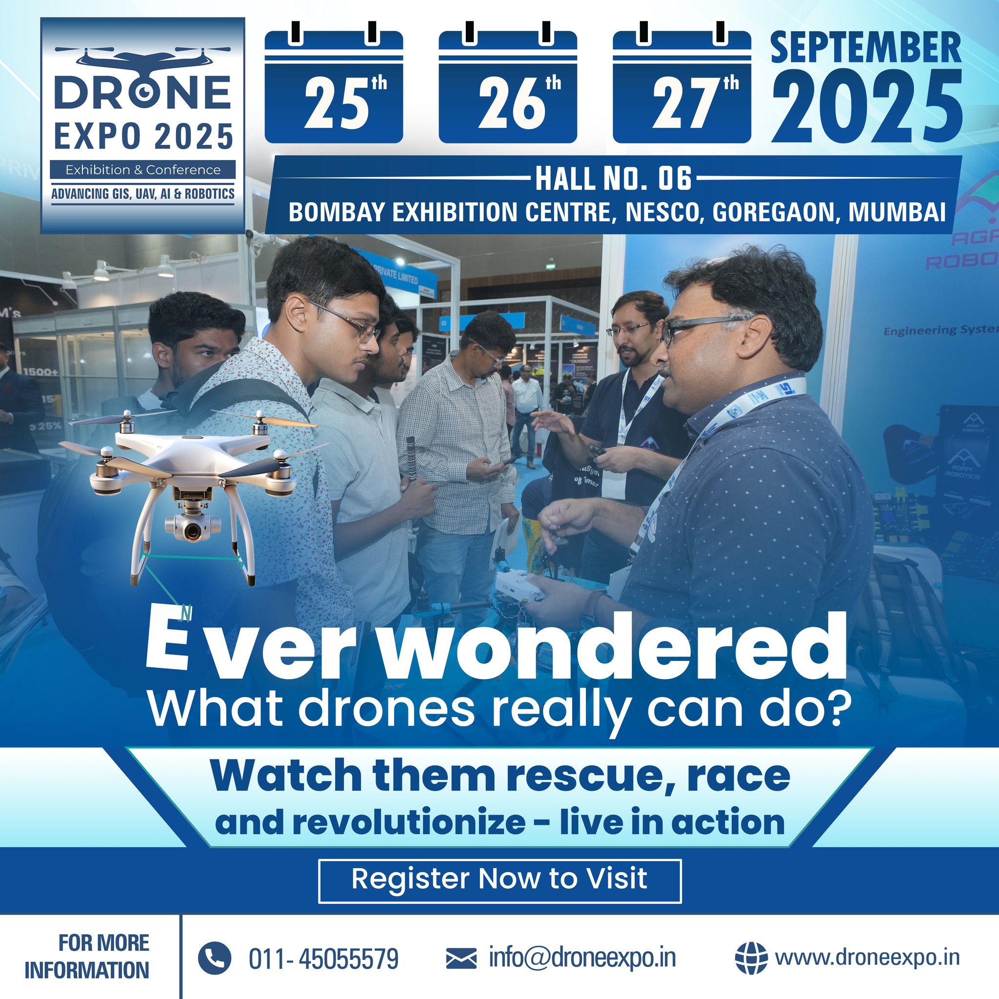 Drone Expo - They’re navigating mock disaster zones,... | Facebook