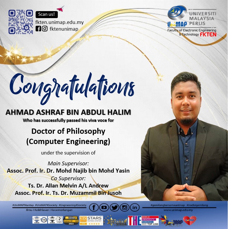 Fakulti - Our heartiest congratulations to Ahmad Ashraf Bin Abdul Halim ...