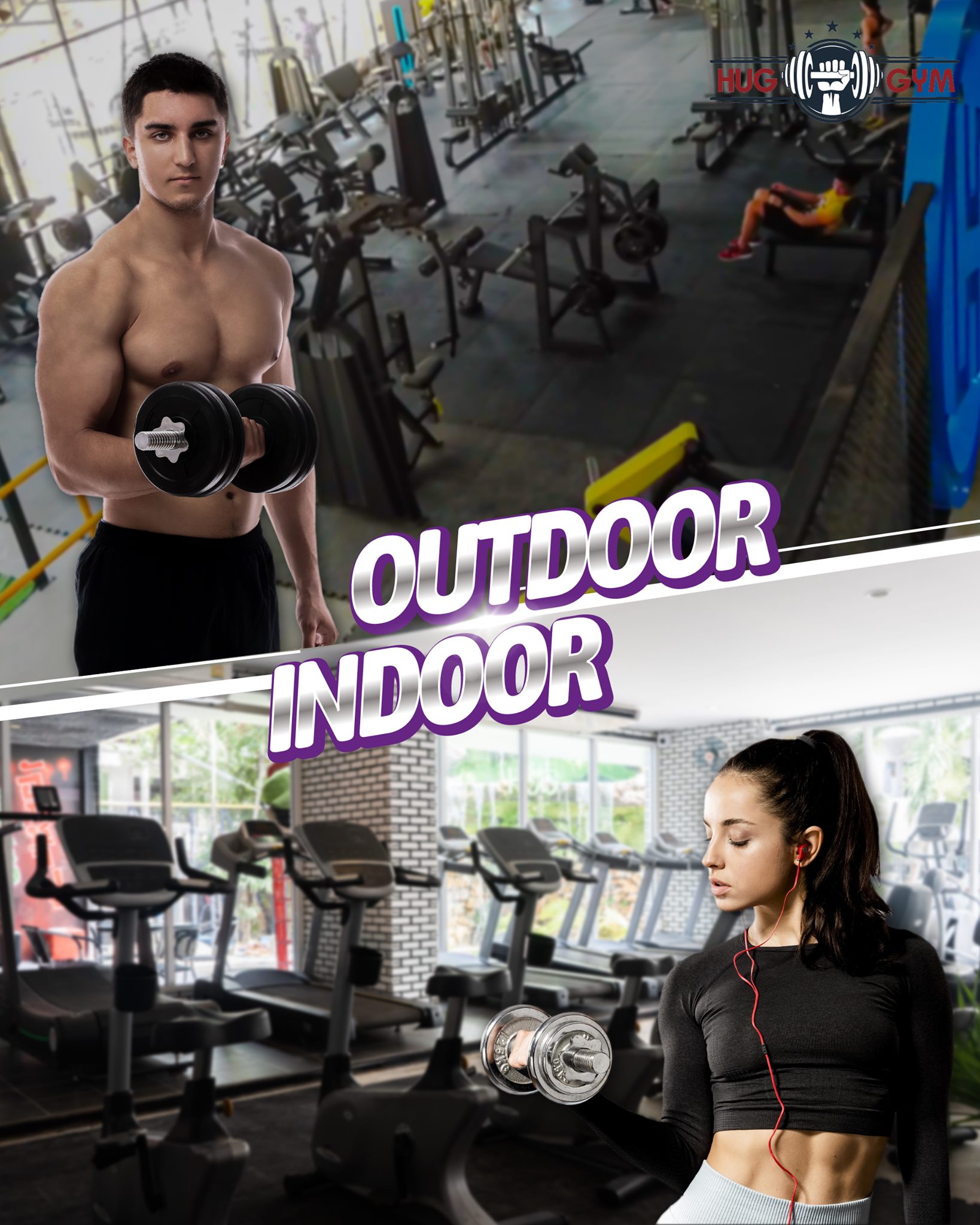 📢มี 2 โซนให้เล่น 💪 Outdoor... - Hug Gym Chiangmai