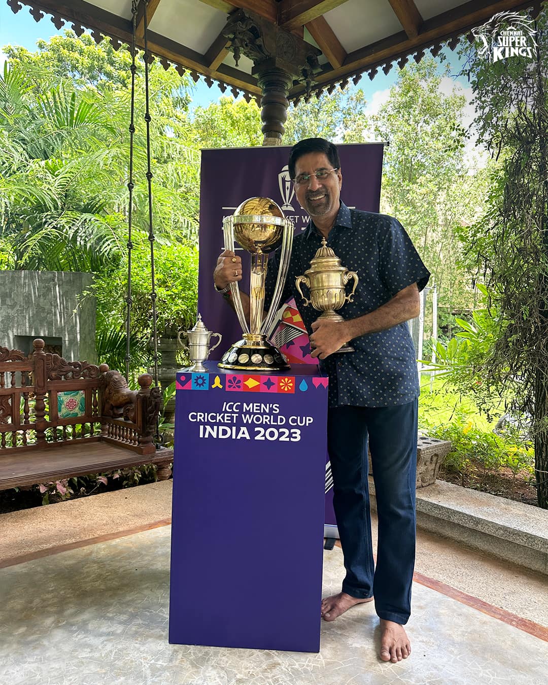 Wishing Namma Cheeka sir a ‘Mooku... - Chennai Super Kings