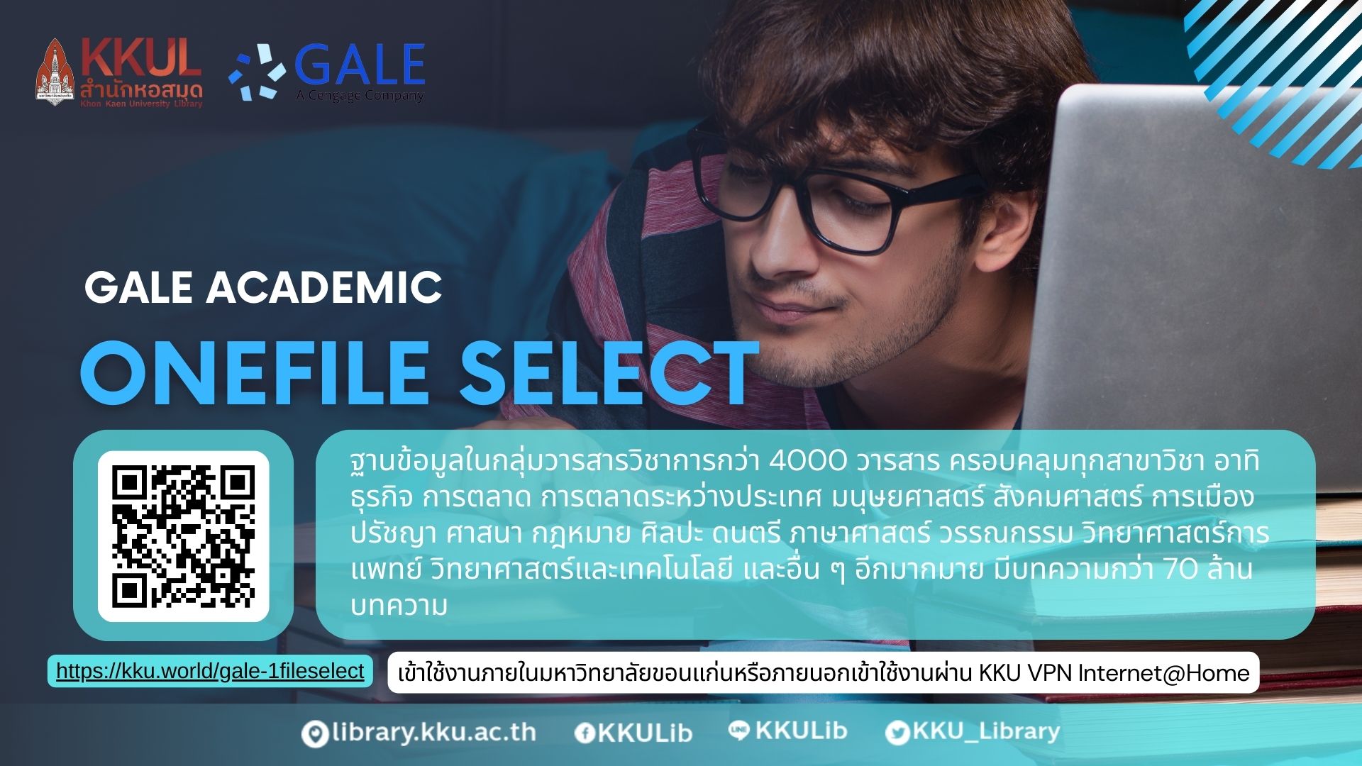 Khon - Gale: Academic OneFile Select ฐานข้อมูลในกลุ่มวารสารวิชาการกว่า ...