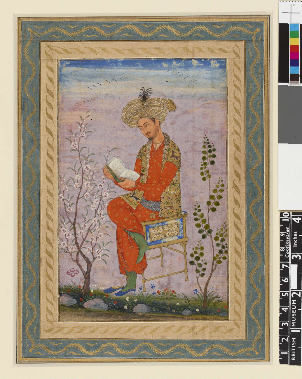Photograph - Babur (1483 - 1530) was the founder of the Mughal Empire ...