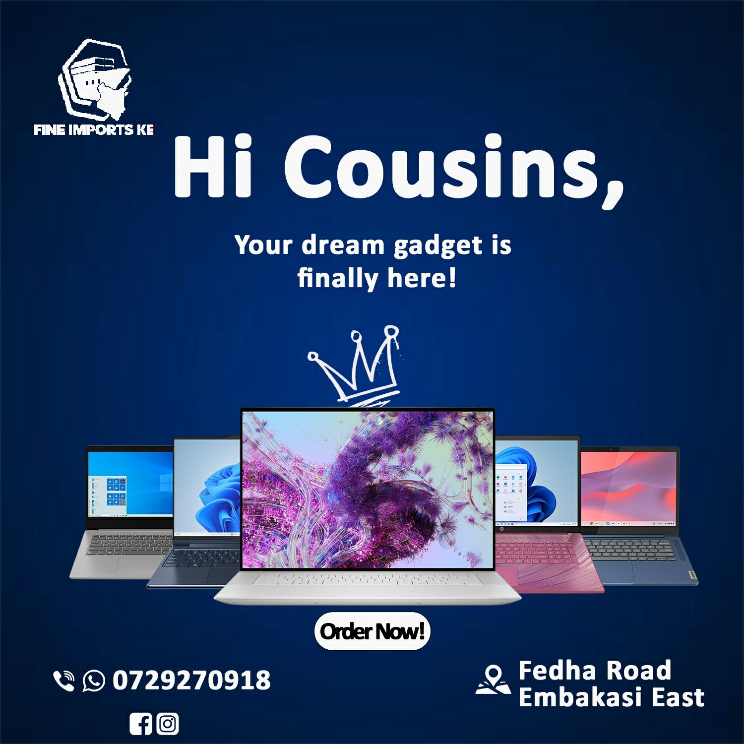 Fine Imports KE - The wait is over! 🎉💻 Your perfect gadget... | Facebook