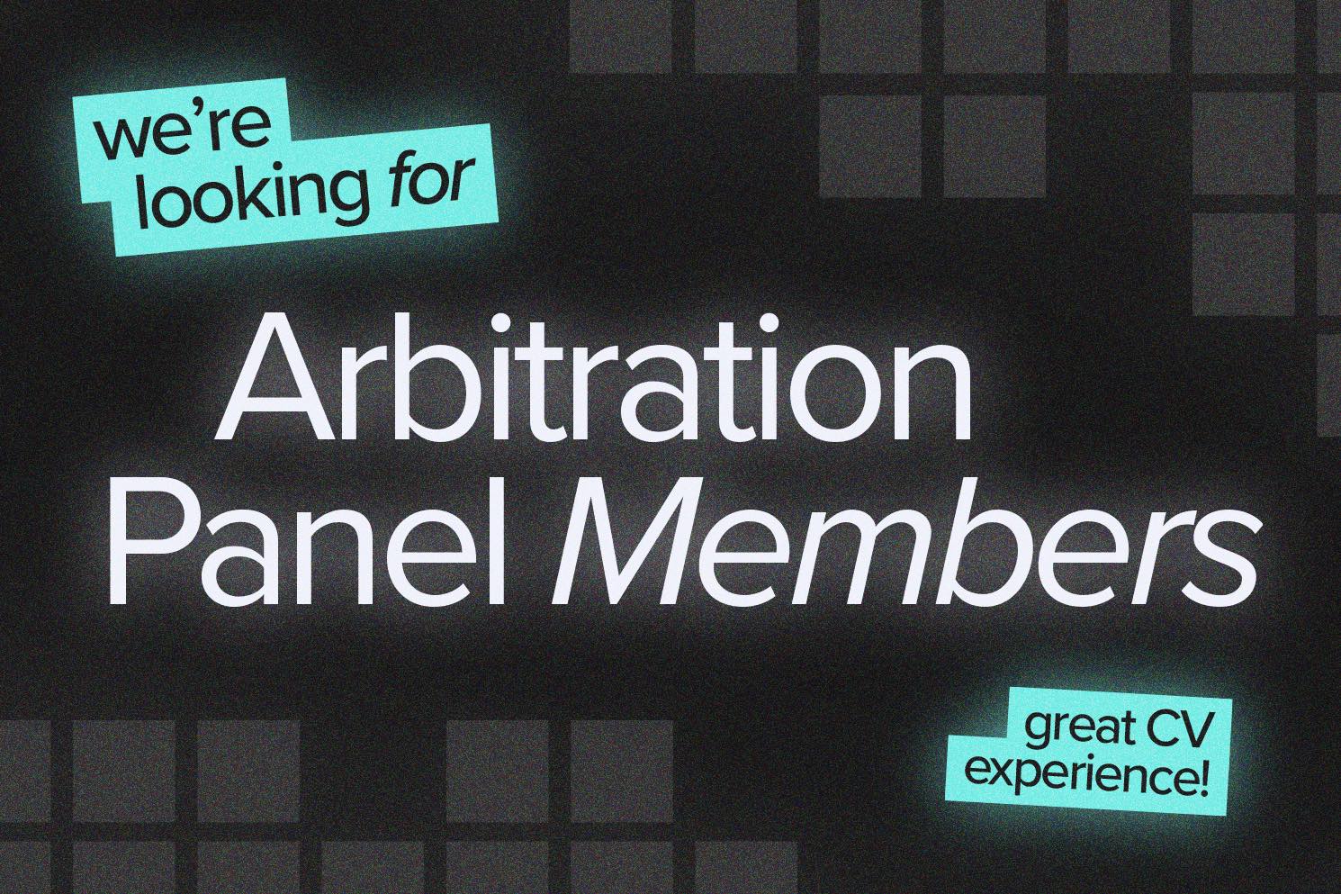 ANU - ️Nominations for the Arbitration Panel are now open! 📌Calling all ...