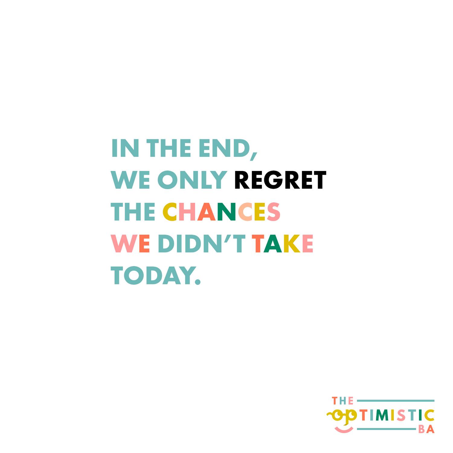 Today's blog is from a guest blogger,... - The Optimistic BA | Facebook