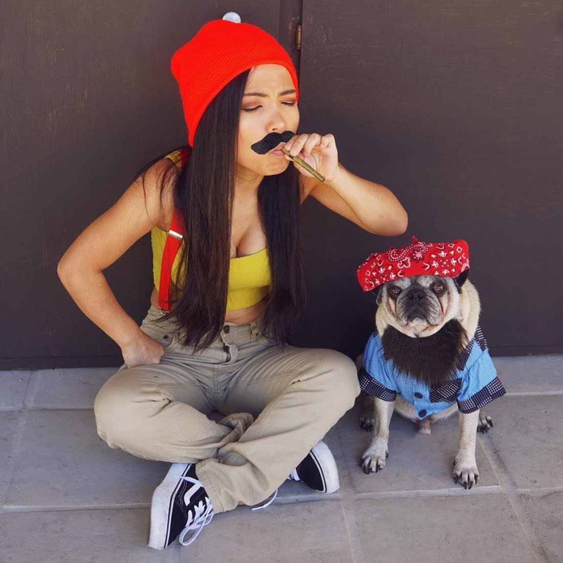 Asta Young - A little Cheech & Chong throwback for 420 🍃🔥🐶 | Facebook