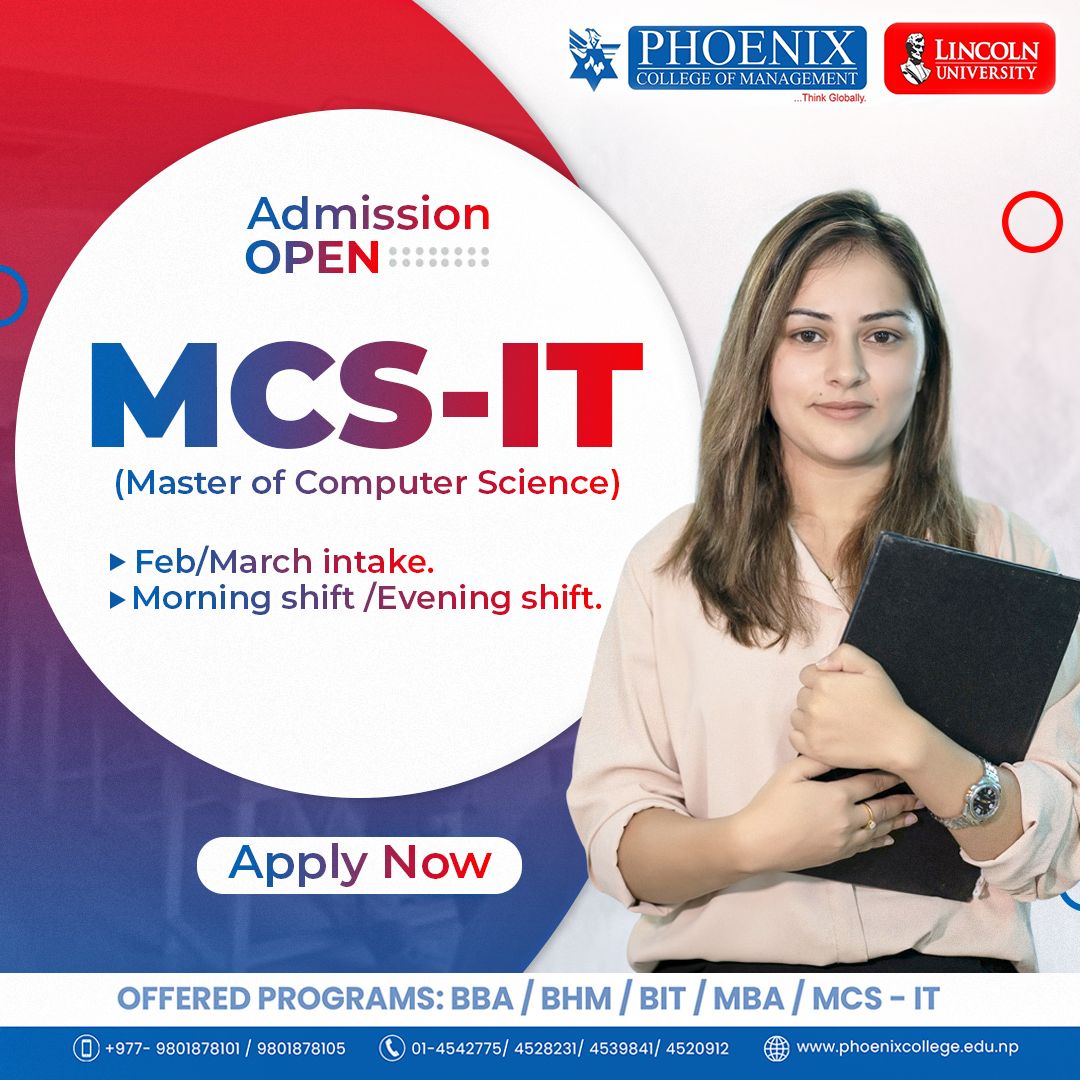 Phoenix - Admission Open for (Feb/March) Intake Master of Computer ...