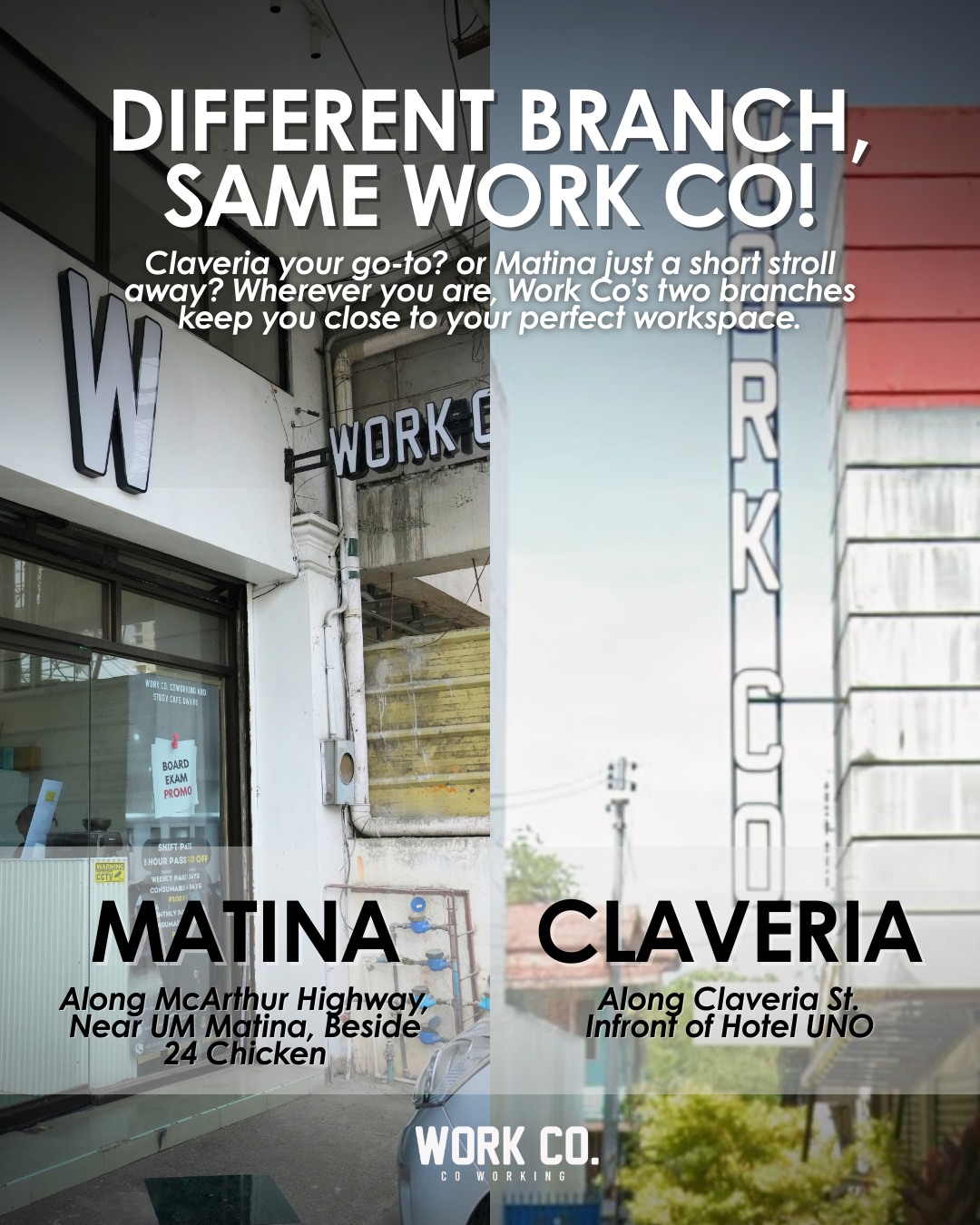 Different... - Work-Co. Coworking and Study Cafe Davao | Facebook