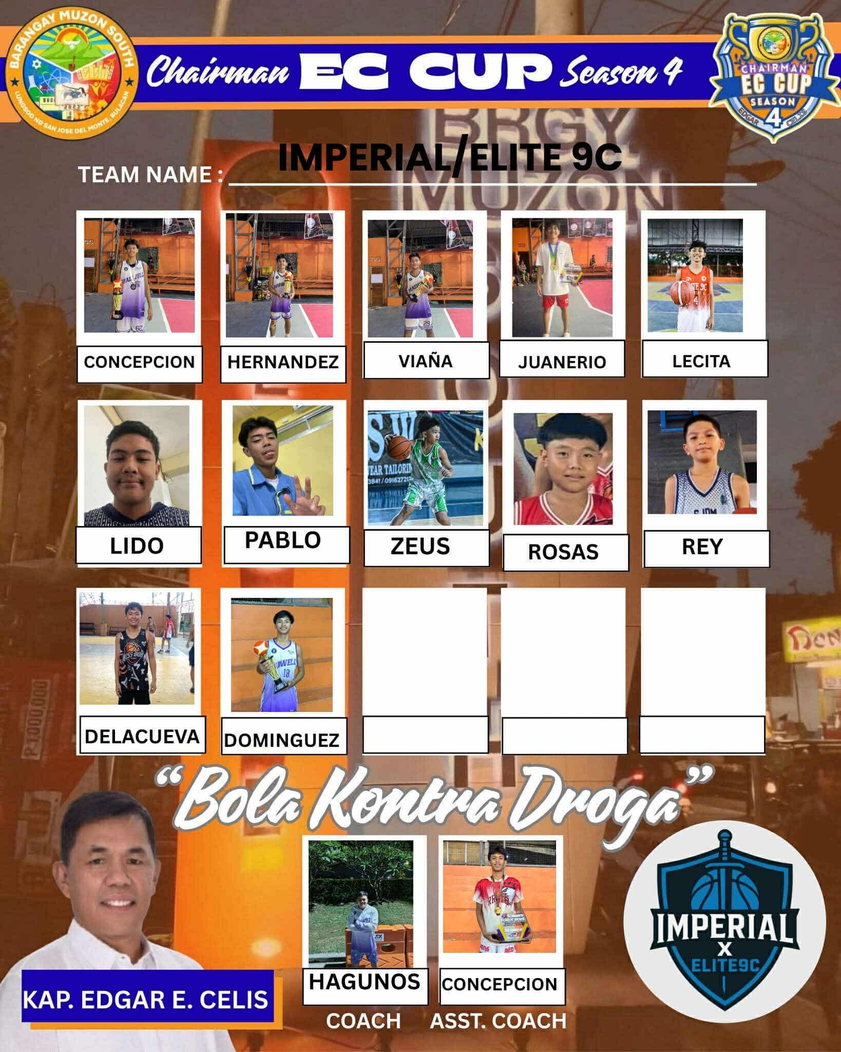 MuzonianVlog - 📣 ANUNSYO: Chairman EC Cup Season 4! 🏀🔥... | Facebook