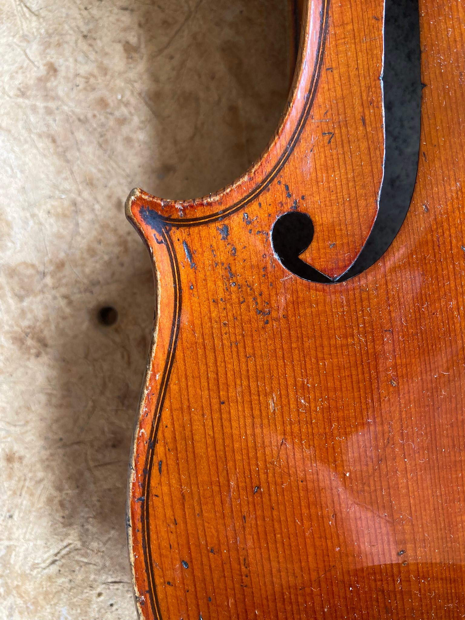 What is the origin of my vintage violin?