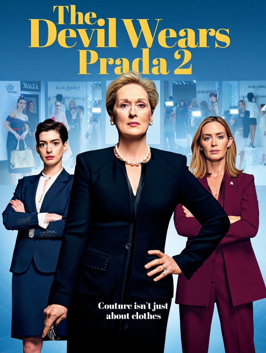 Movies - 🎬 The Devil Wears Prada 2 ⭐ Starring: Meryl Streep as Miranda ...