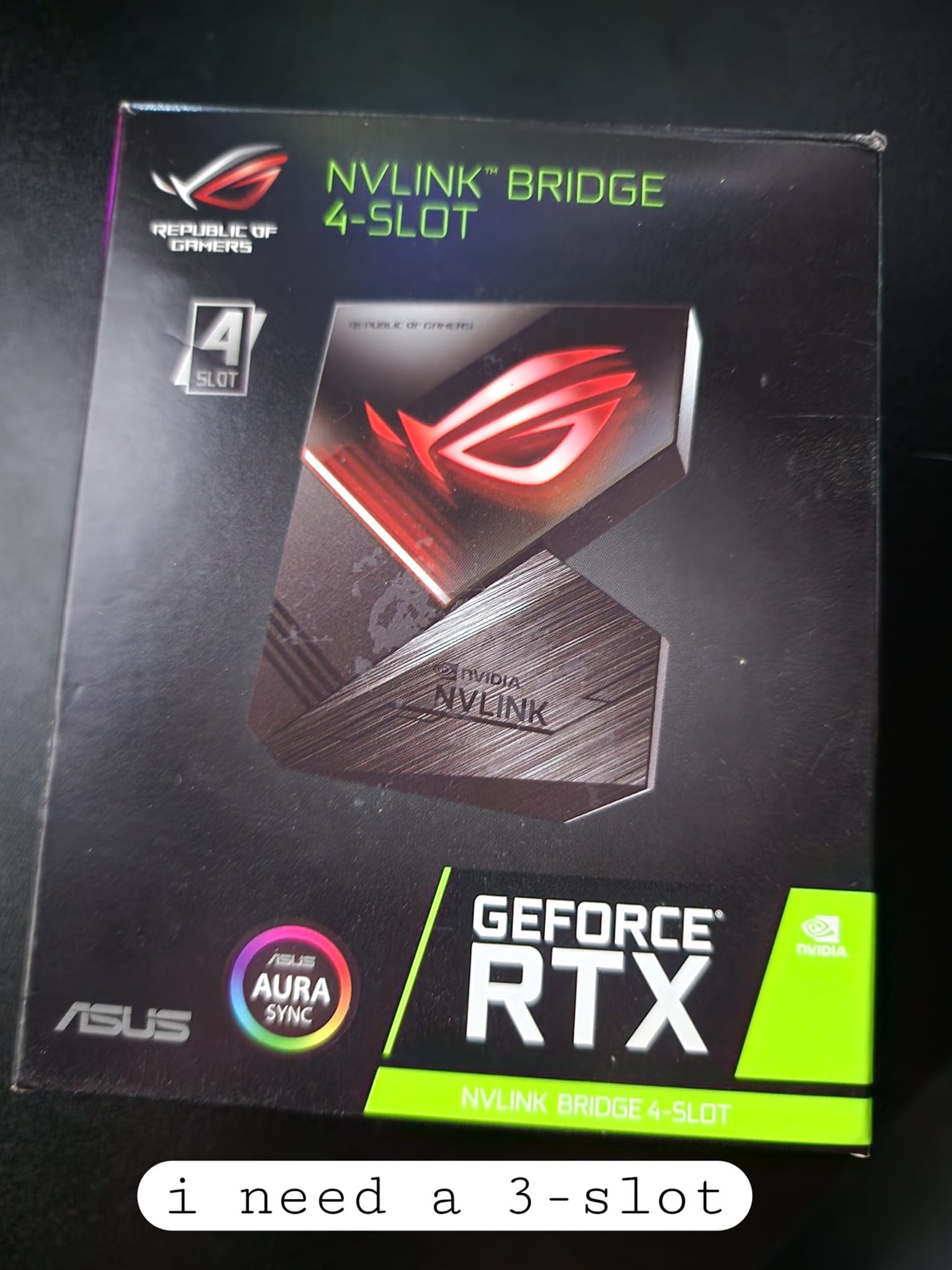 AORUS RTX NVLink Bridge 4-Slot 30Series