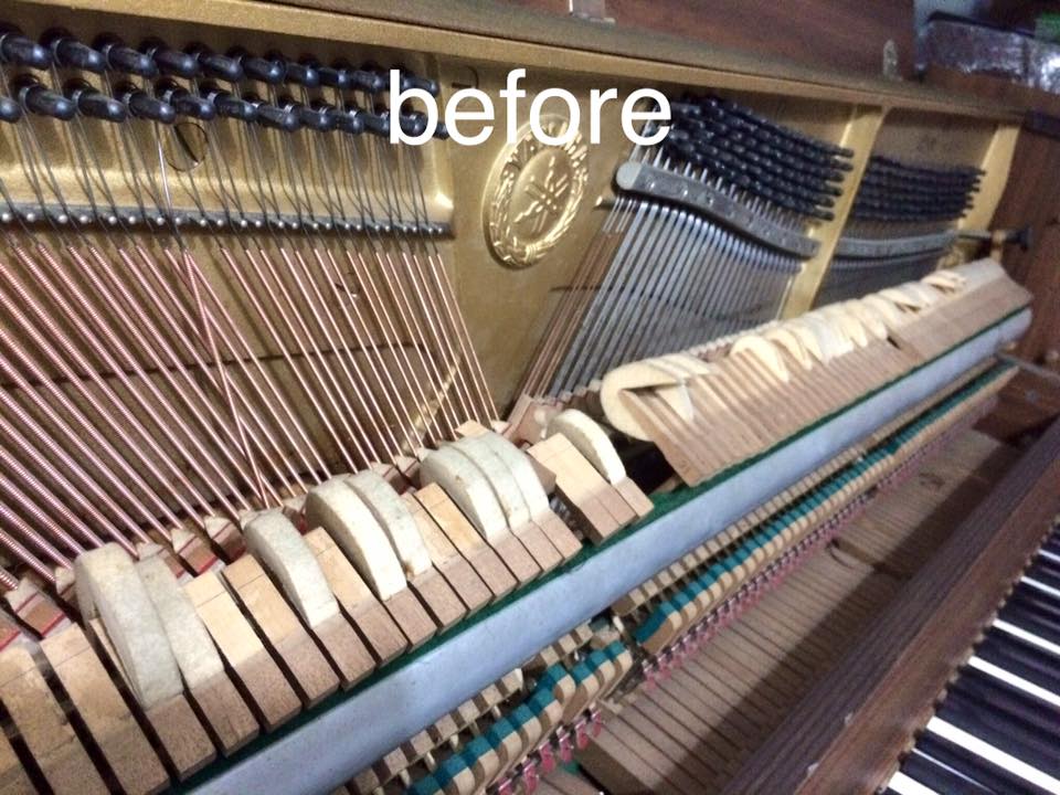 This is a before after job of a Yamaha... - Malaysia piano tuning and ...