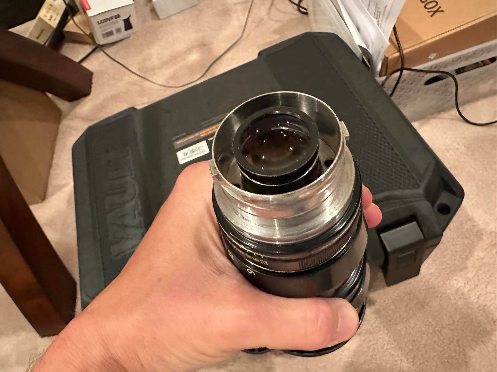 Cooke Kinetal 25mm T2 lens service in NY