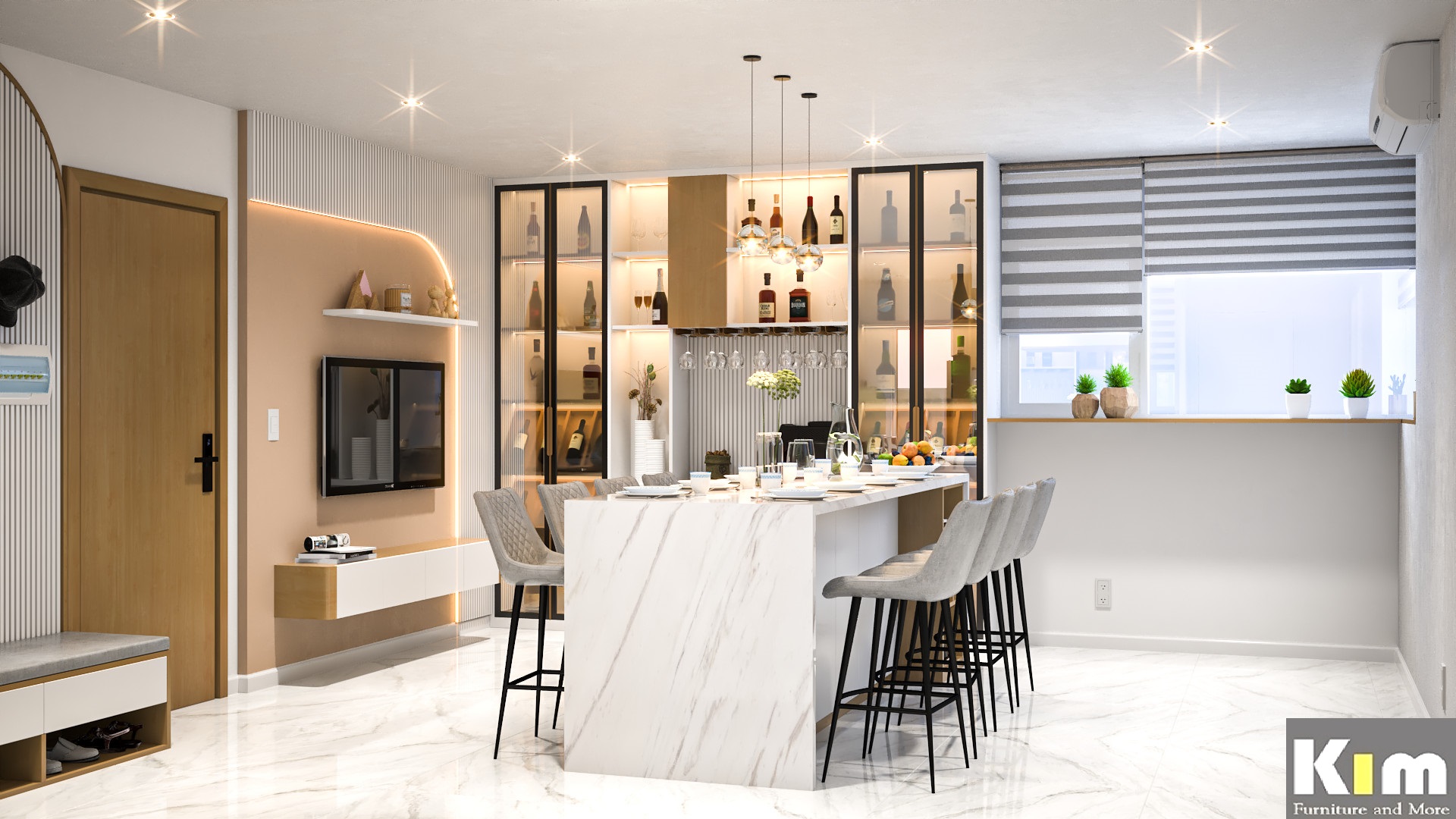 KIM - Thiết kế Nội thất và Xây dựng