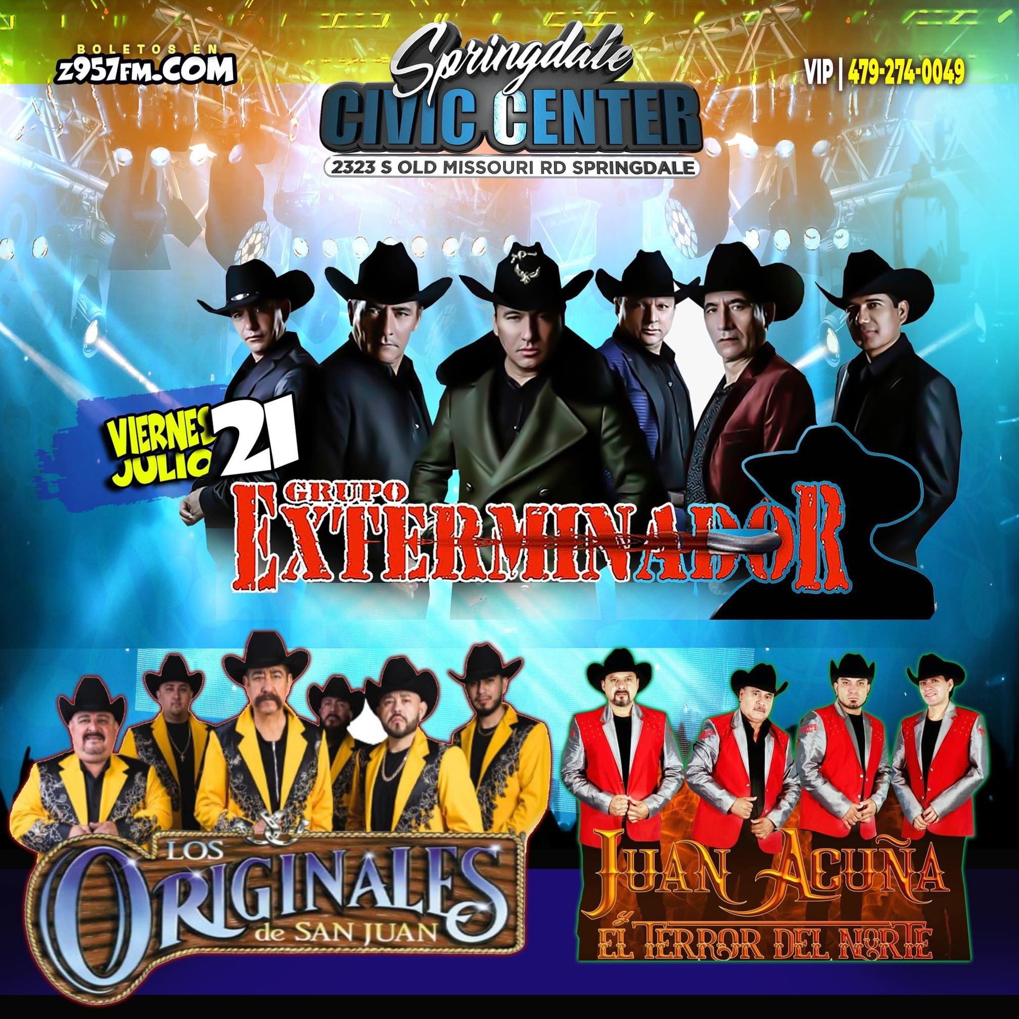 La Zeta 95.7 FM Springdale AR