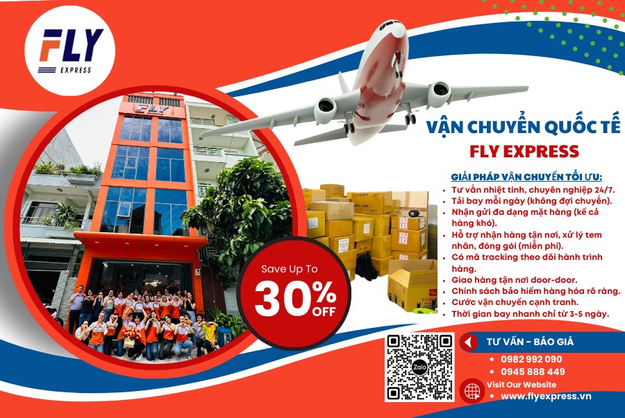 Vận chuyển quốc tế - Fly Express | Ho Chi Minh City
