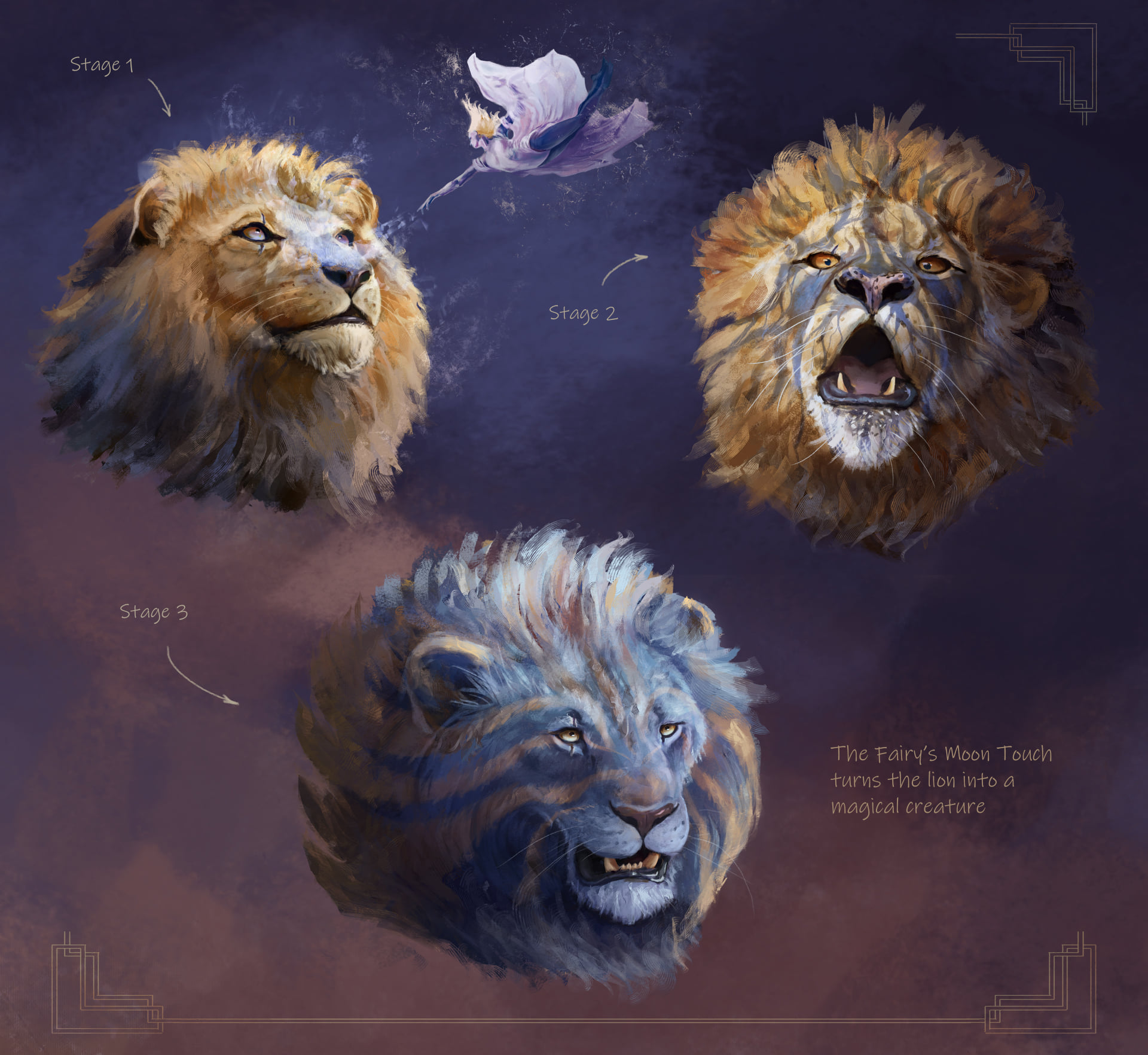 The process of turning the lion into... - Paul Rous Art Page