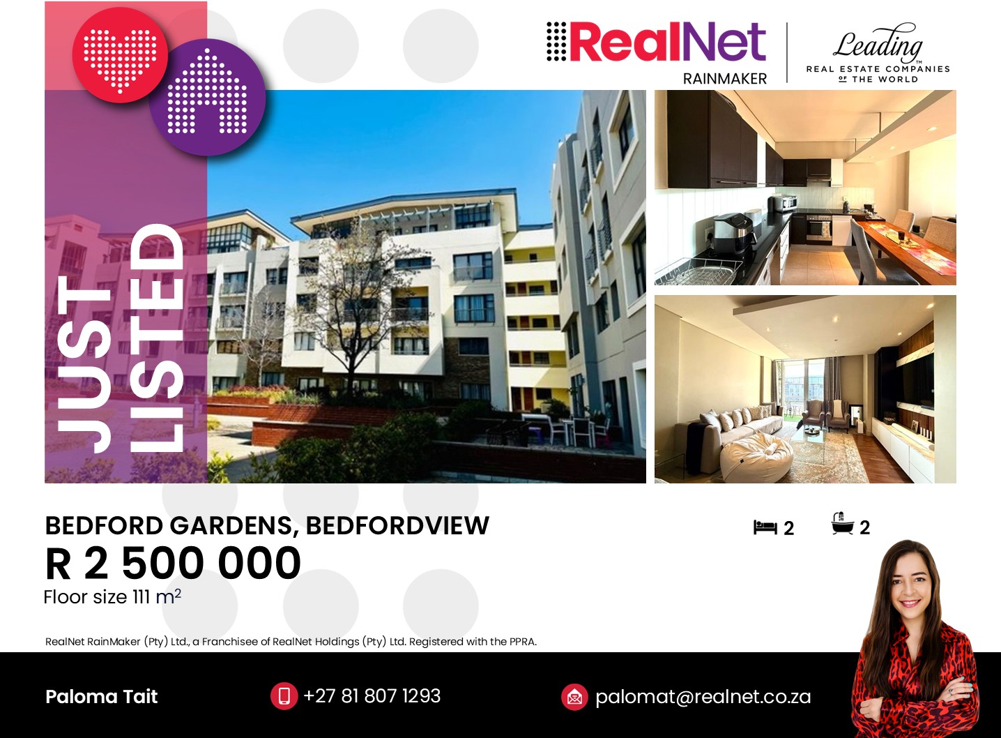 Paloma RealNet Rainmaker | Johannesburg