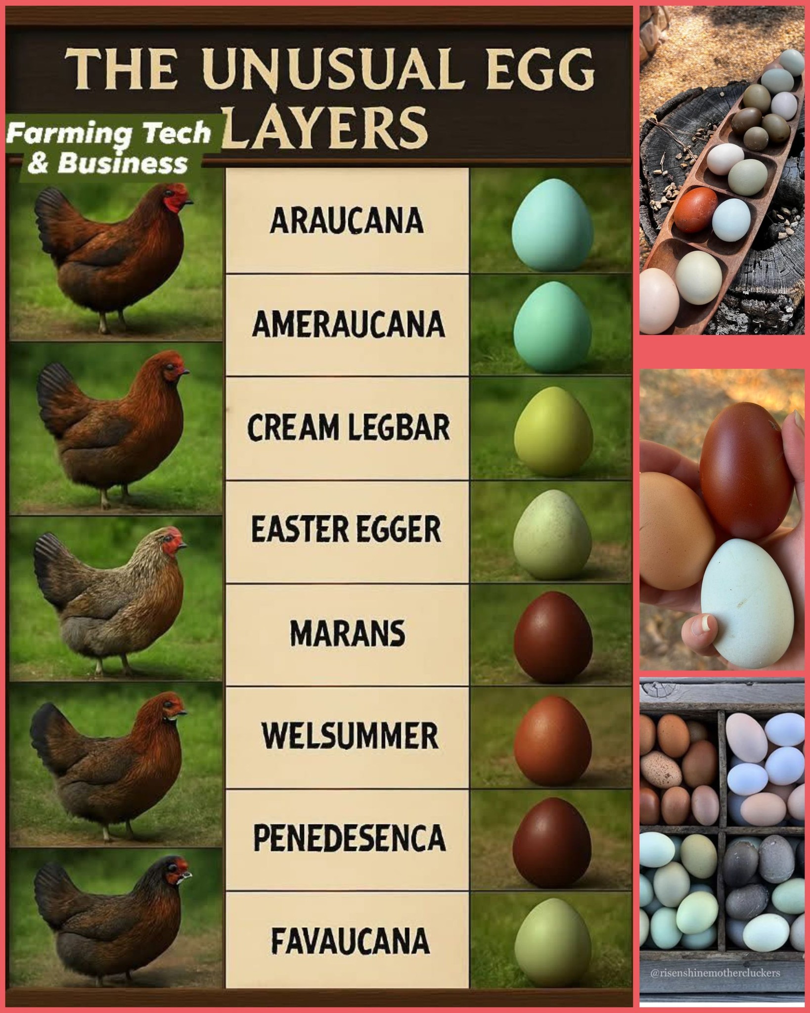 View of Farming - The unusual Egg layers | Facebook